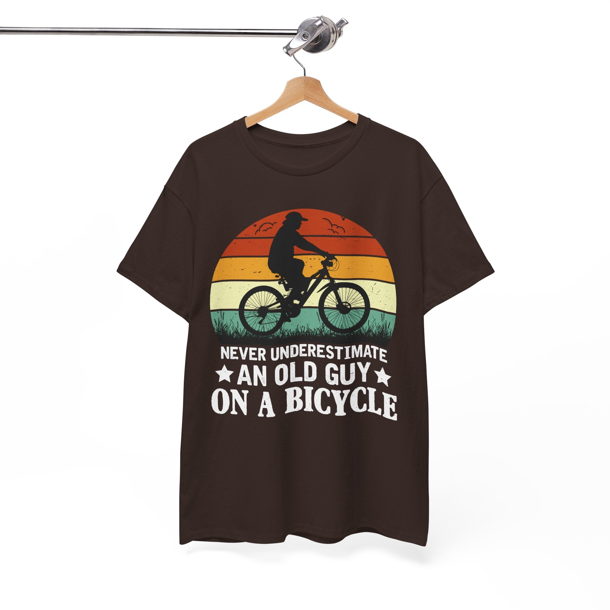 Retro Old Guy On Bicycle Shirt | Gallory Hive