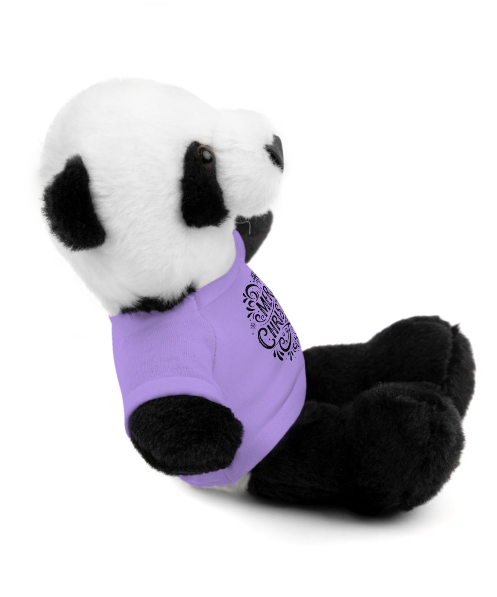 Festive Merry Christmas Stuffed Panda | Gallory Hive