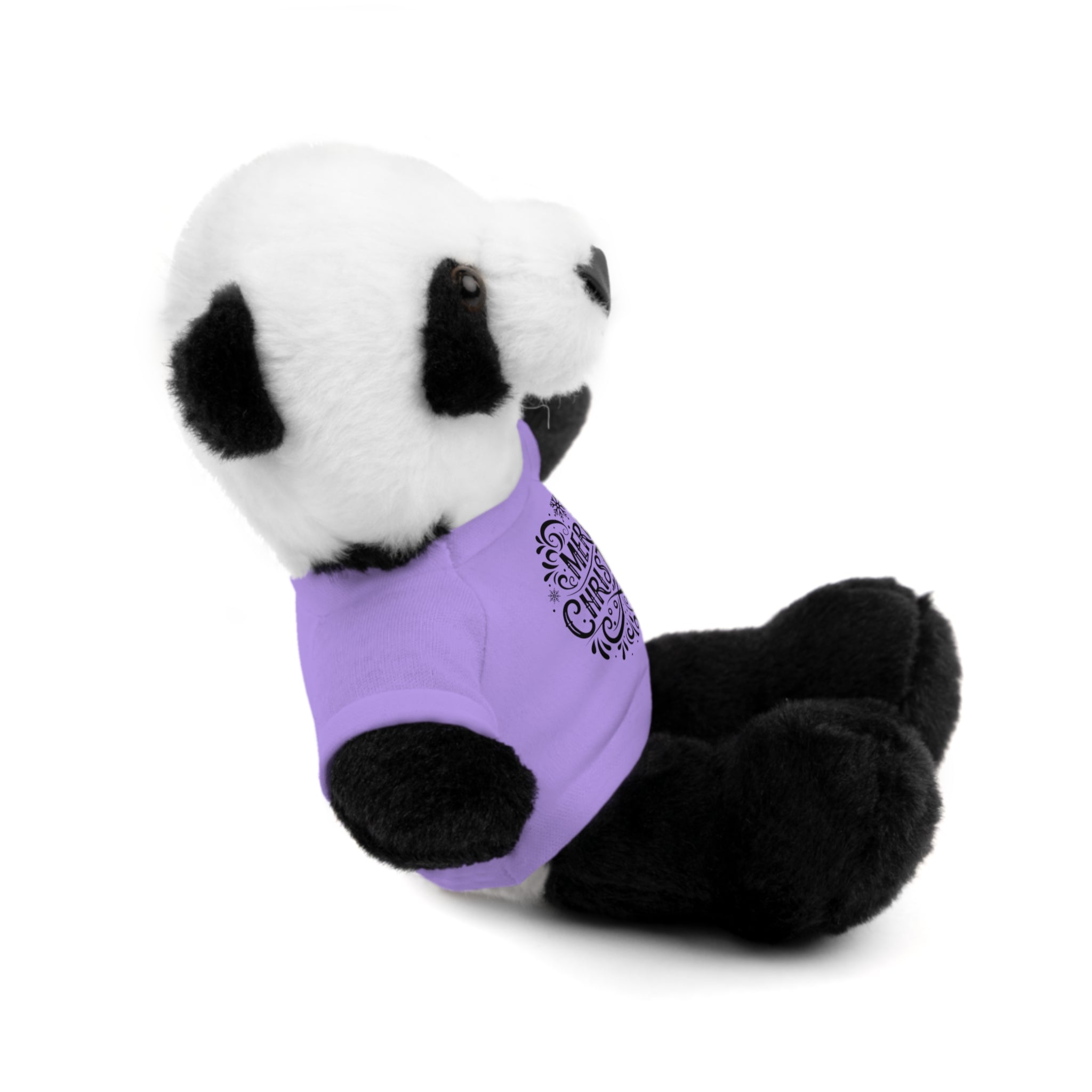 Festive Merry Christmas Stuffed Panda | Gallory Hive