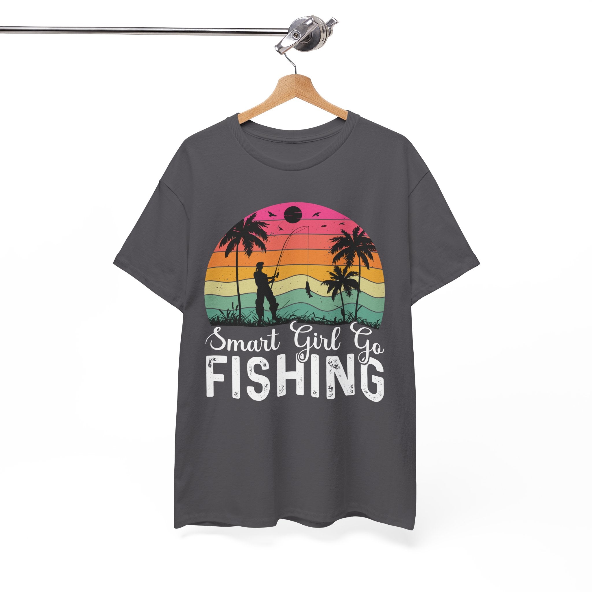 Retro Fisherwoman Graphic Shirt
