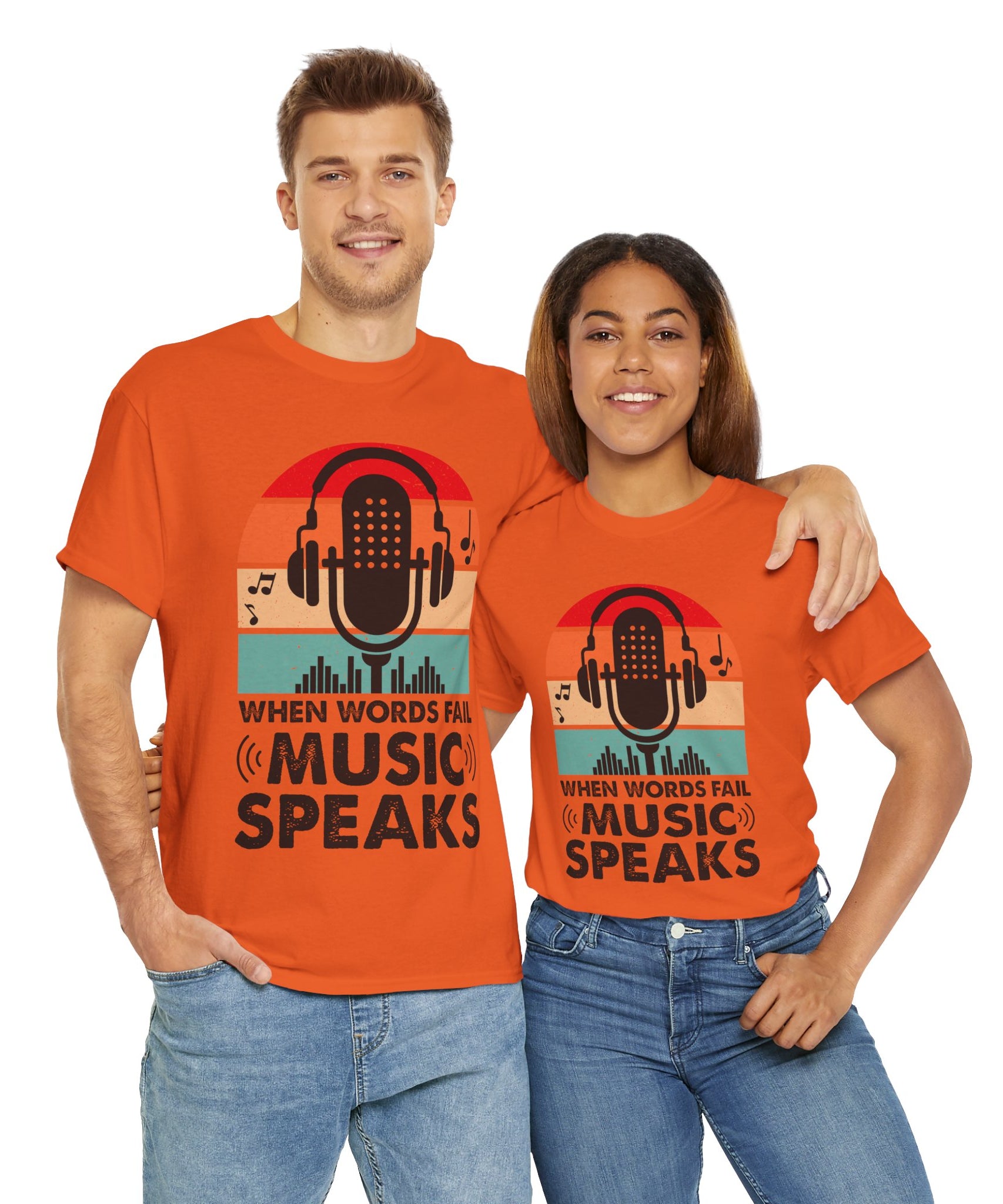 Vintage Audio Tee – Music Lover Style