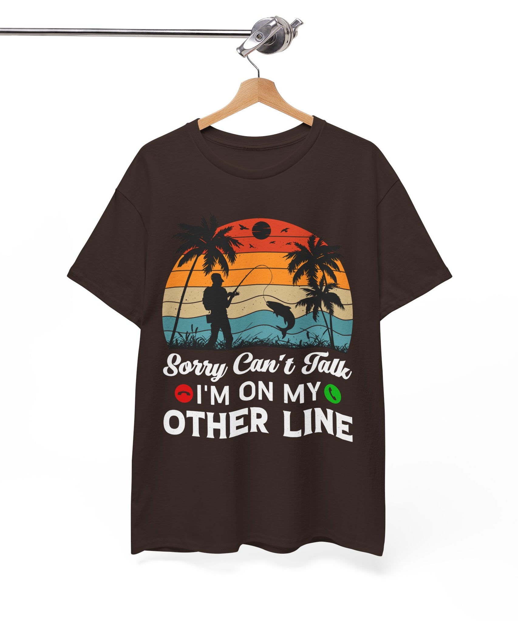 Funny Fishing T-Shirt – On My Other Line | Gallory Hive