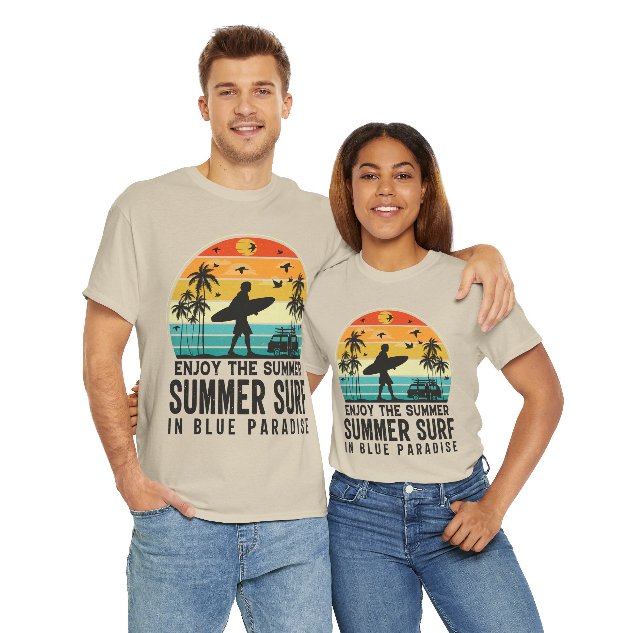Summer Surf Van Sunset Shirt