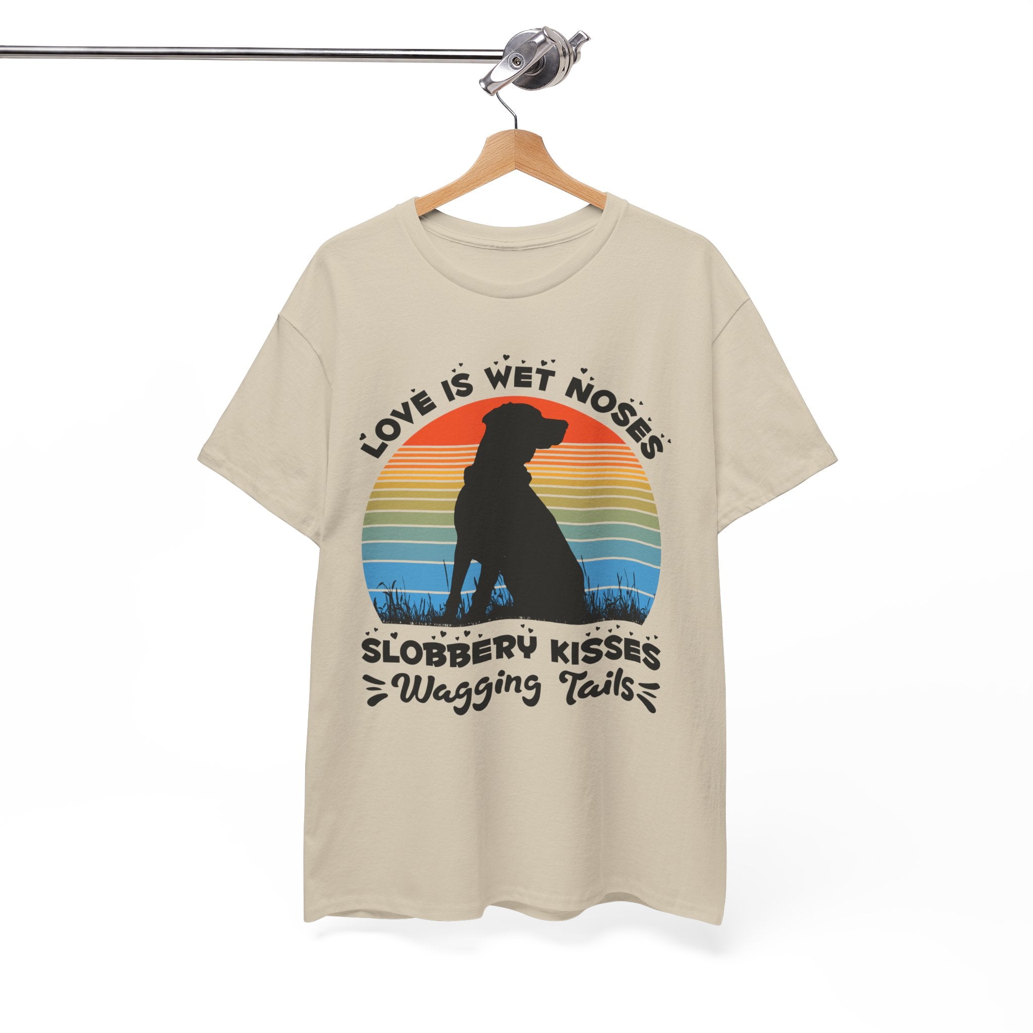Funny Dog Lover Graphic Tee - Wet Noses
