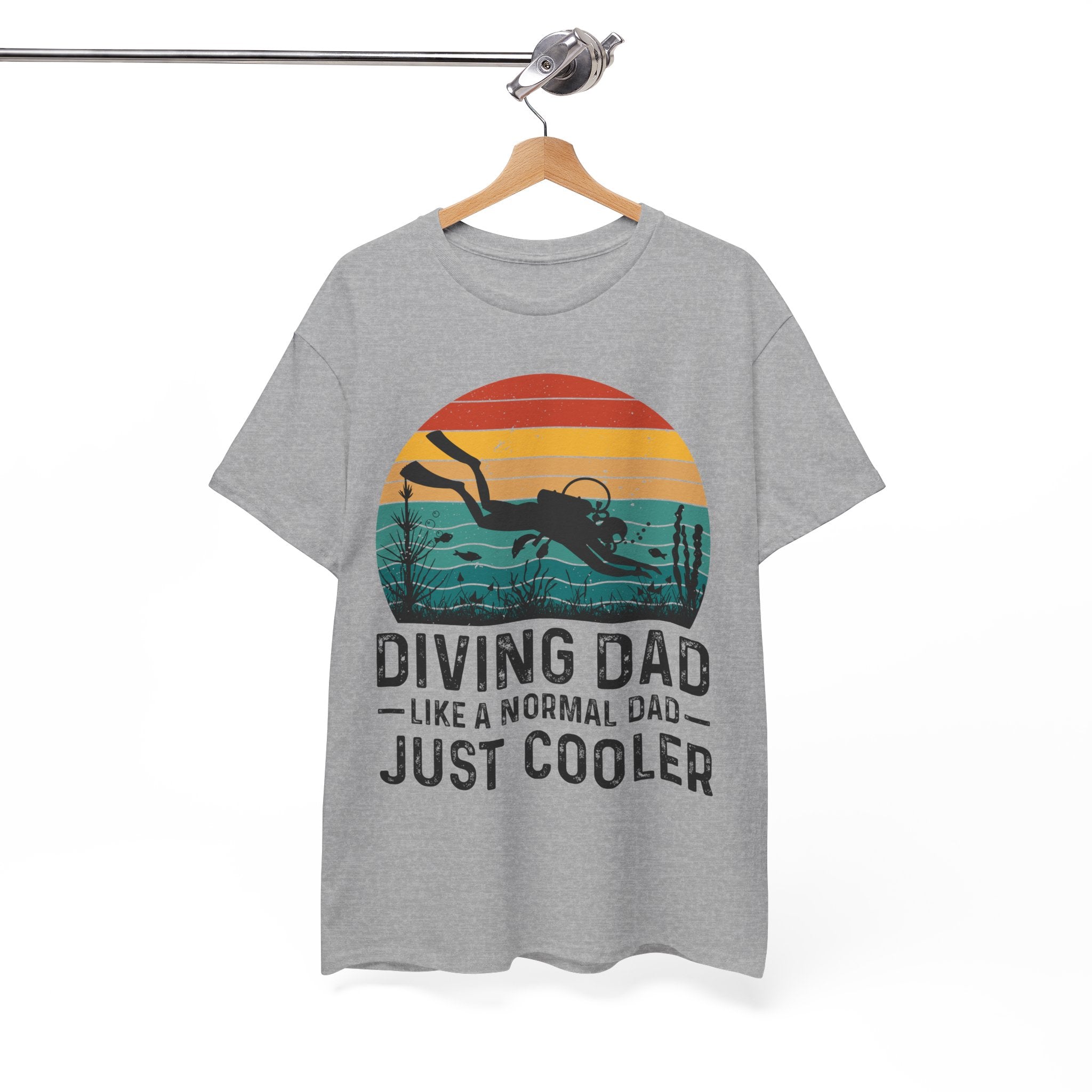 Diving Dad T-Shirt - Retro Scuba Design | Gallory Hive