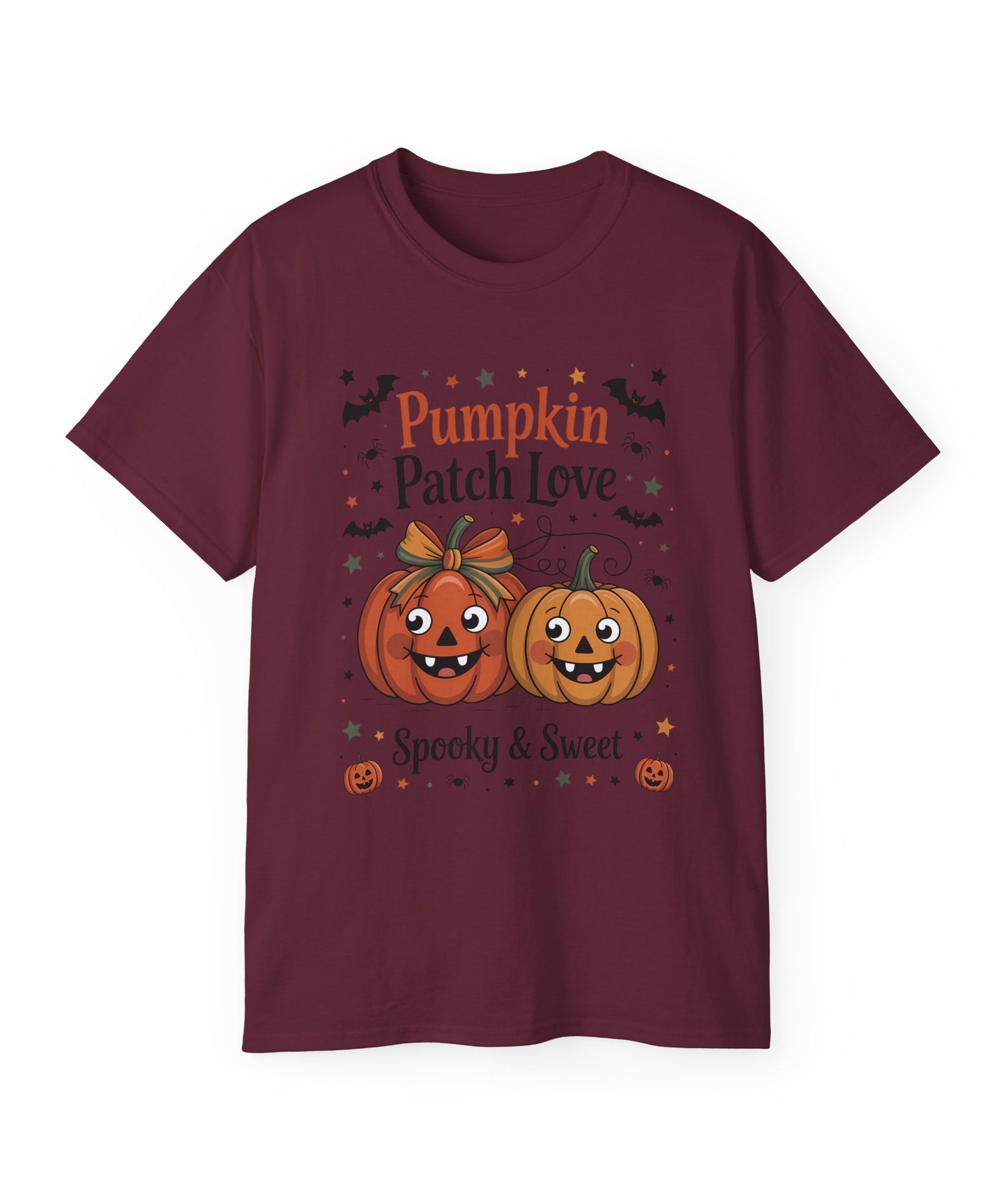 Halloween Pumpkin Couple Shirt
