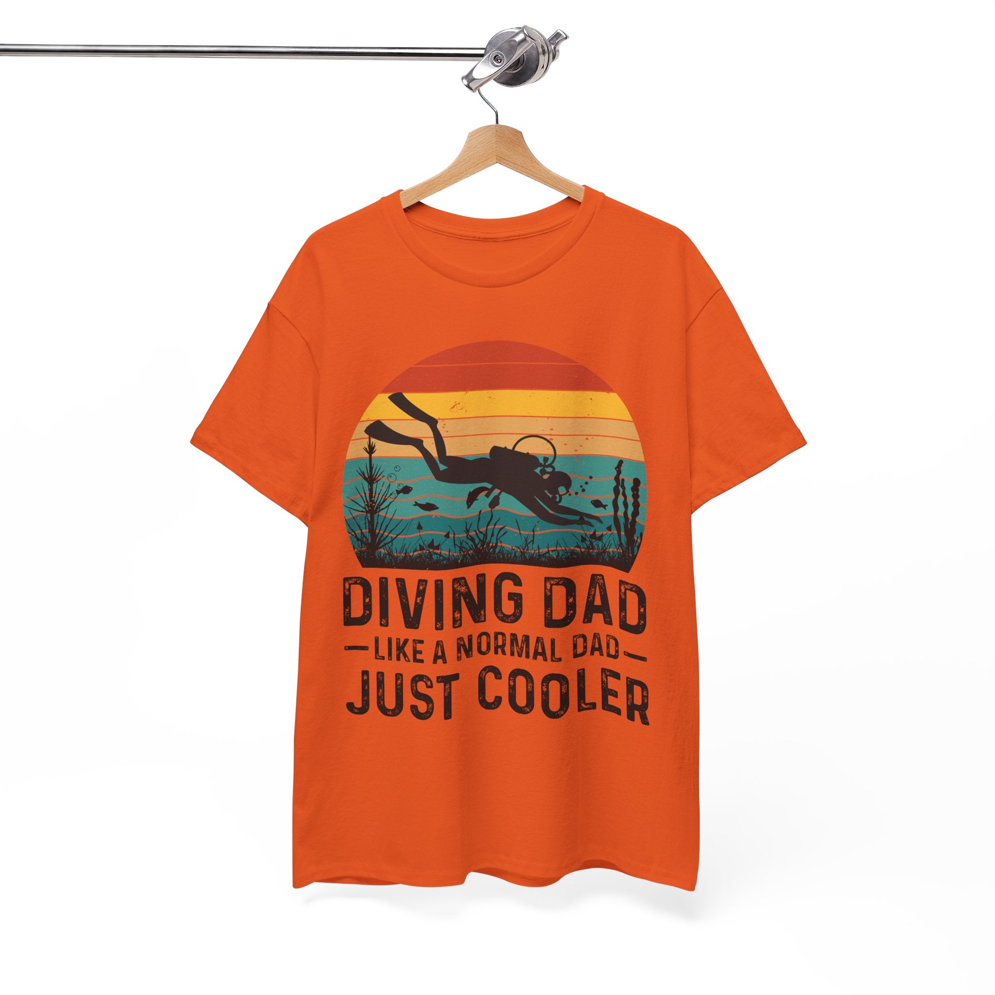 Diving Dad T-Shirt - Retro Scuba Design | Gallory Hive