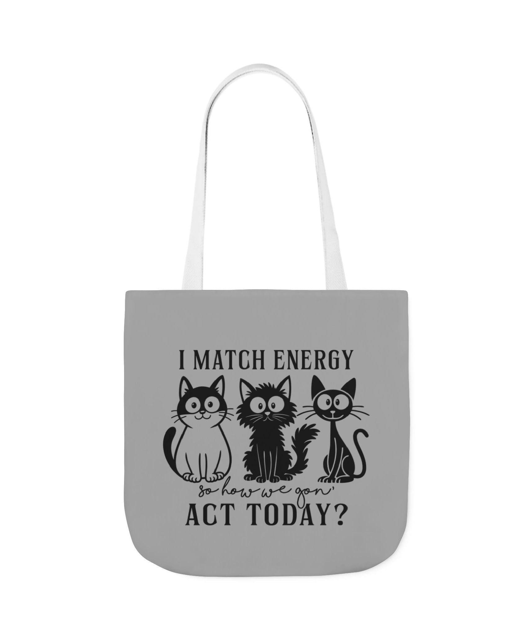 Gift for Cat Lovers – Light Grey Tote Bag