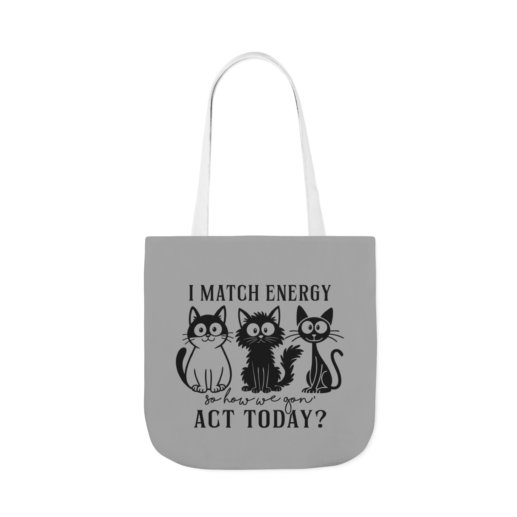 Gift for Cat Lovers – Light Grey Tote Bag