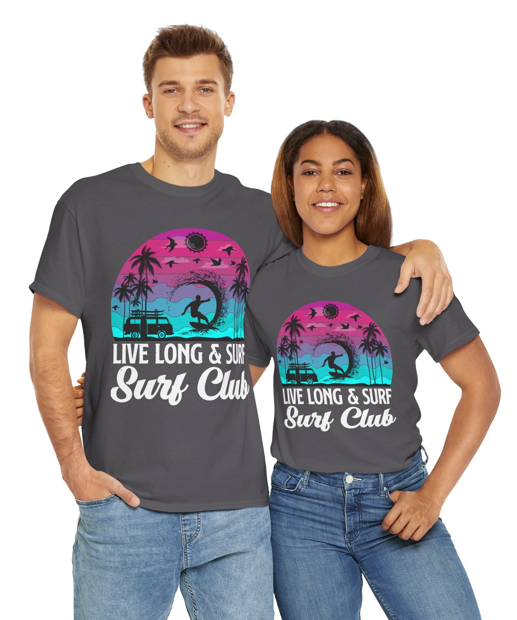 Surf Club Beach Sunset T-Shirt