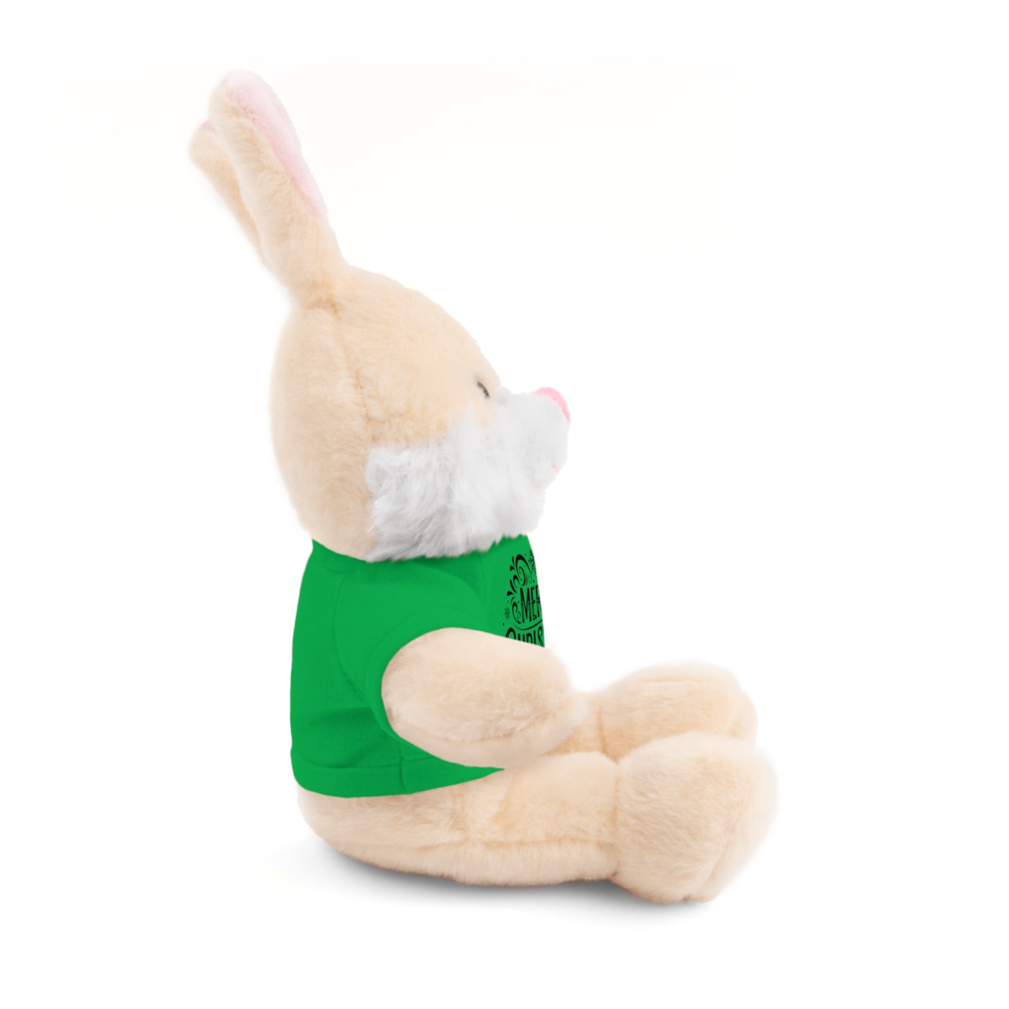 Festive Merry Christmas Stuffed Bunny | Gallory Hive
