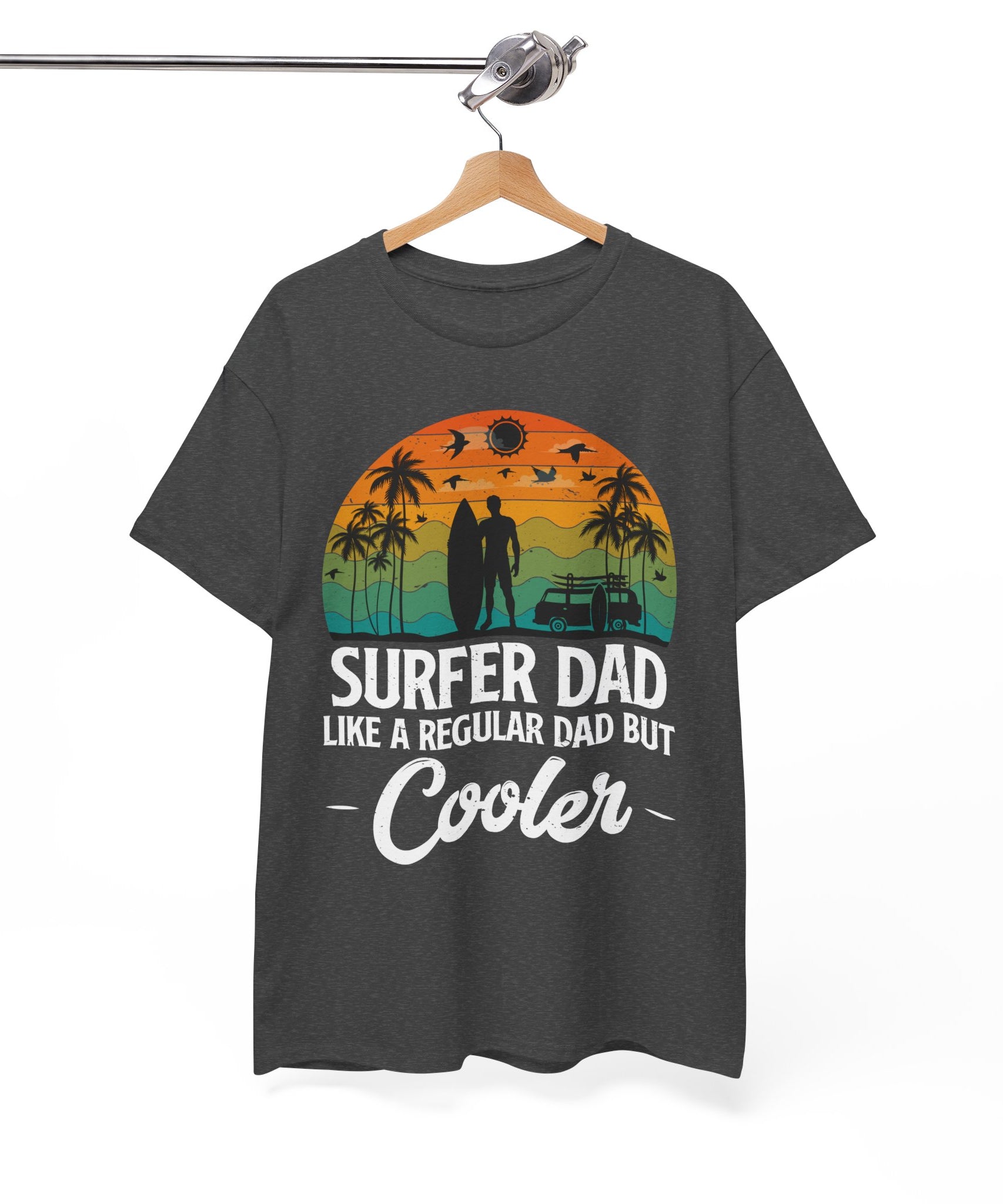 Vintage Surf Van & Palm Tree T-Shirt