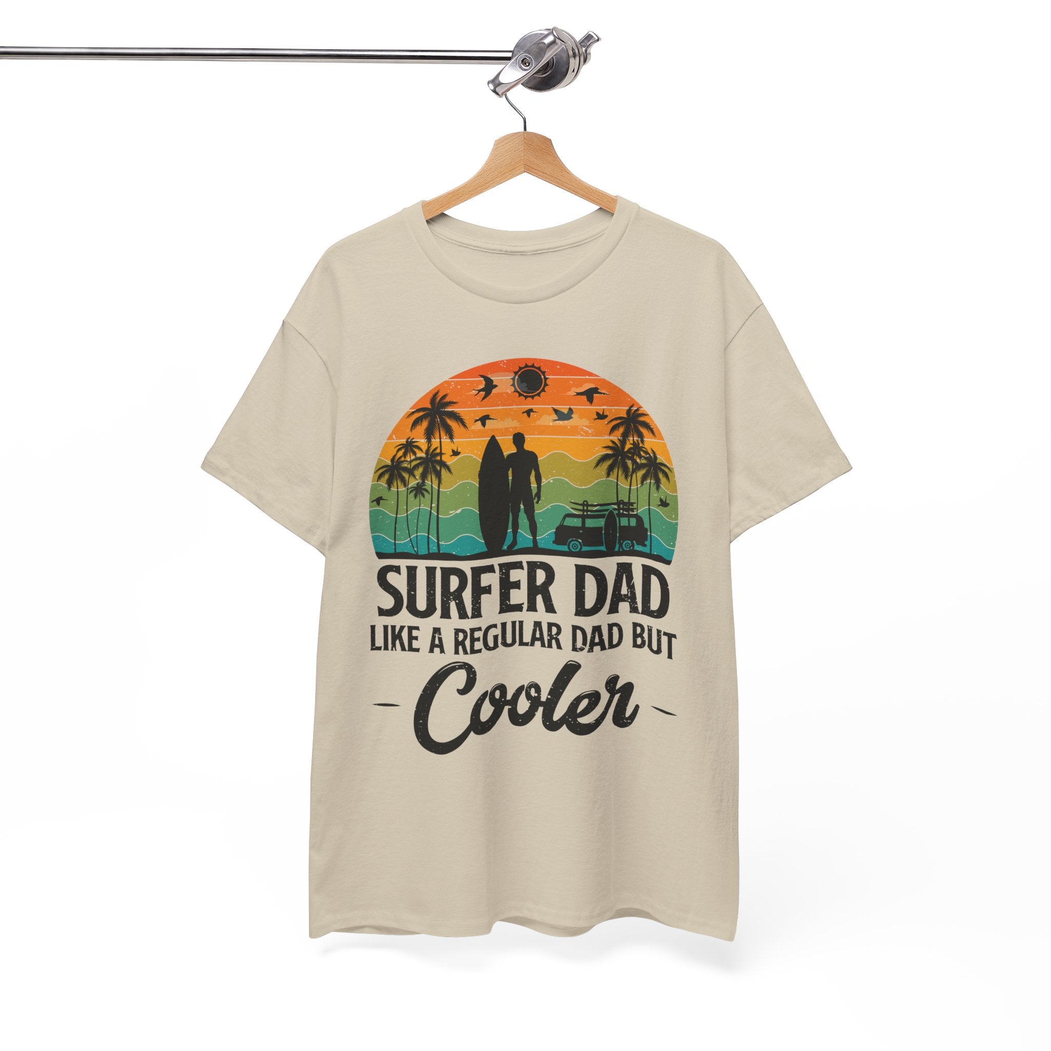 Vintage Surf Van & Palm Tree T-Shirt