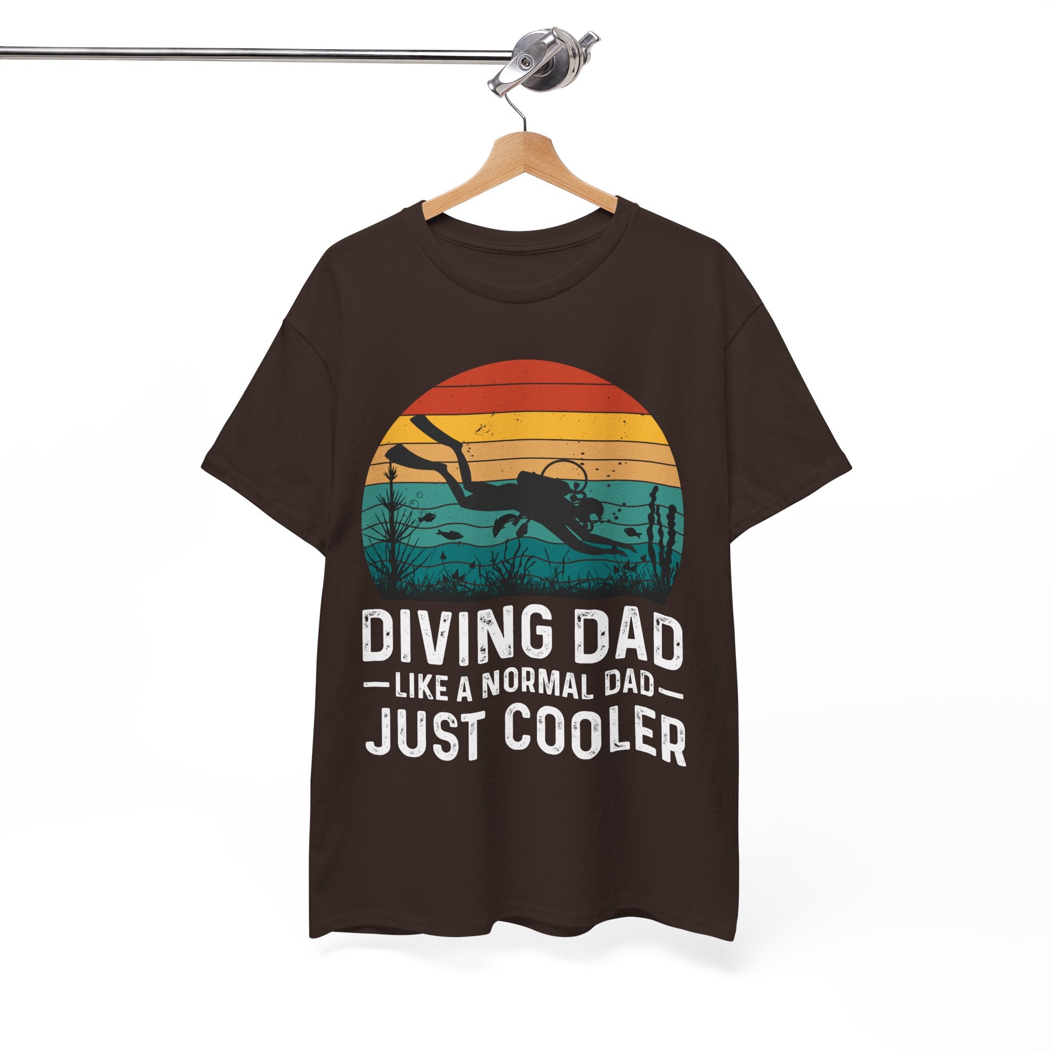 Diving Dad T-Shirt - Retro Scuba Design