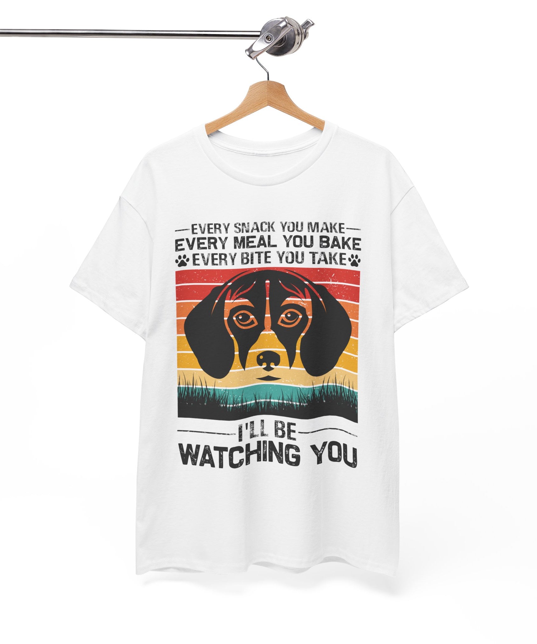 Vintage Dog Shirt – Bold Beagle Face