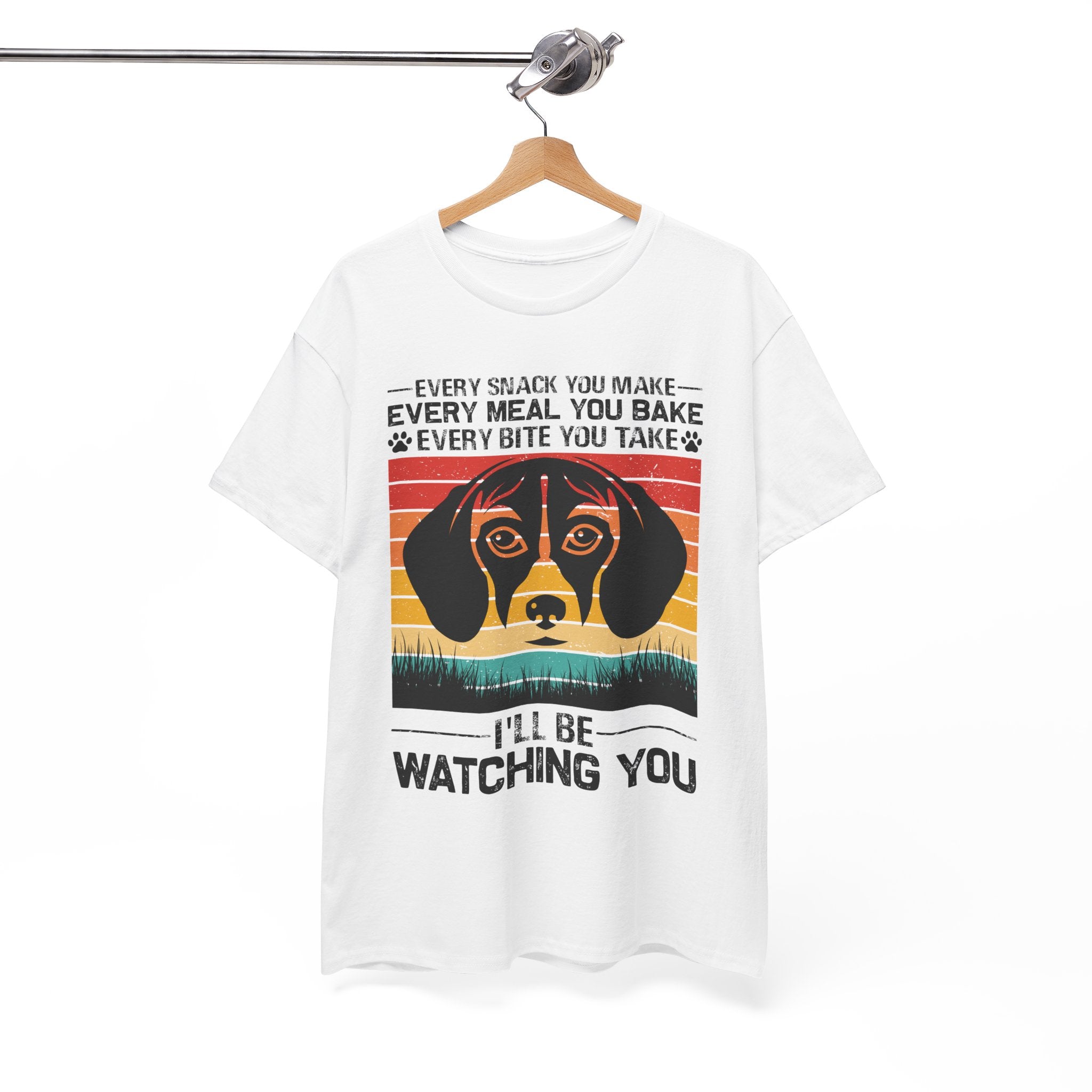 Vintage Dog Shirt – Bold Beagle Face