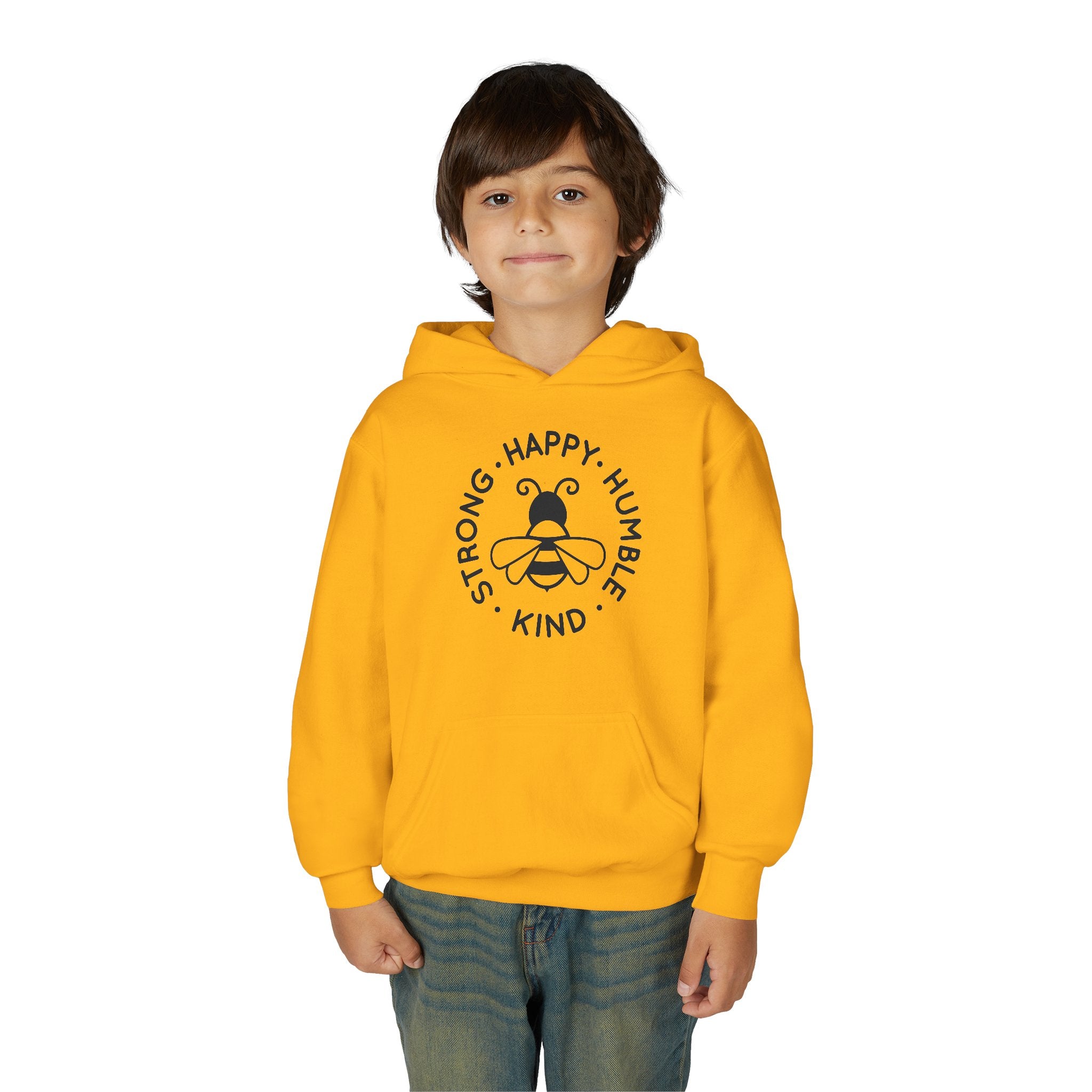 Unisex Kid's "Strong Happy Humble Kind" Hoodie