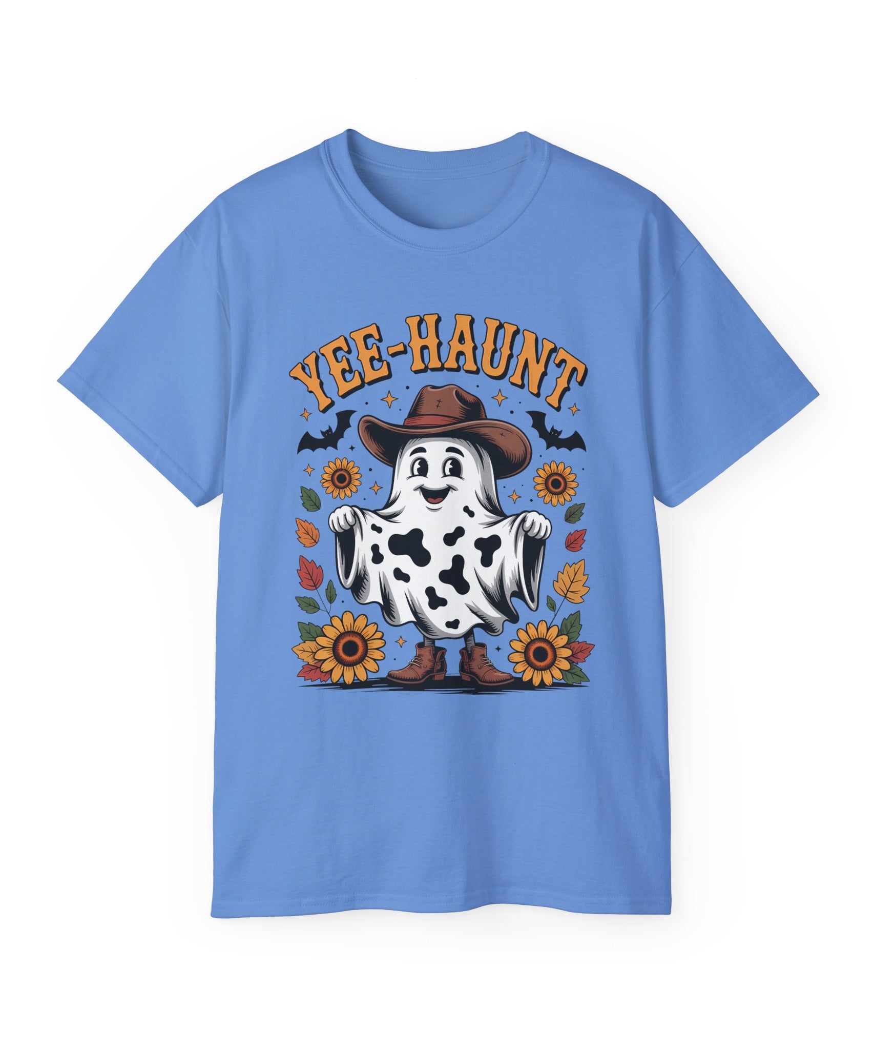 Spooky Style Cowboy Ghost T-Shirt