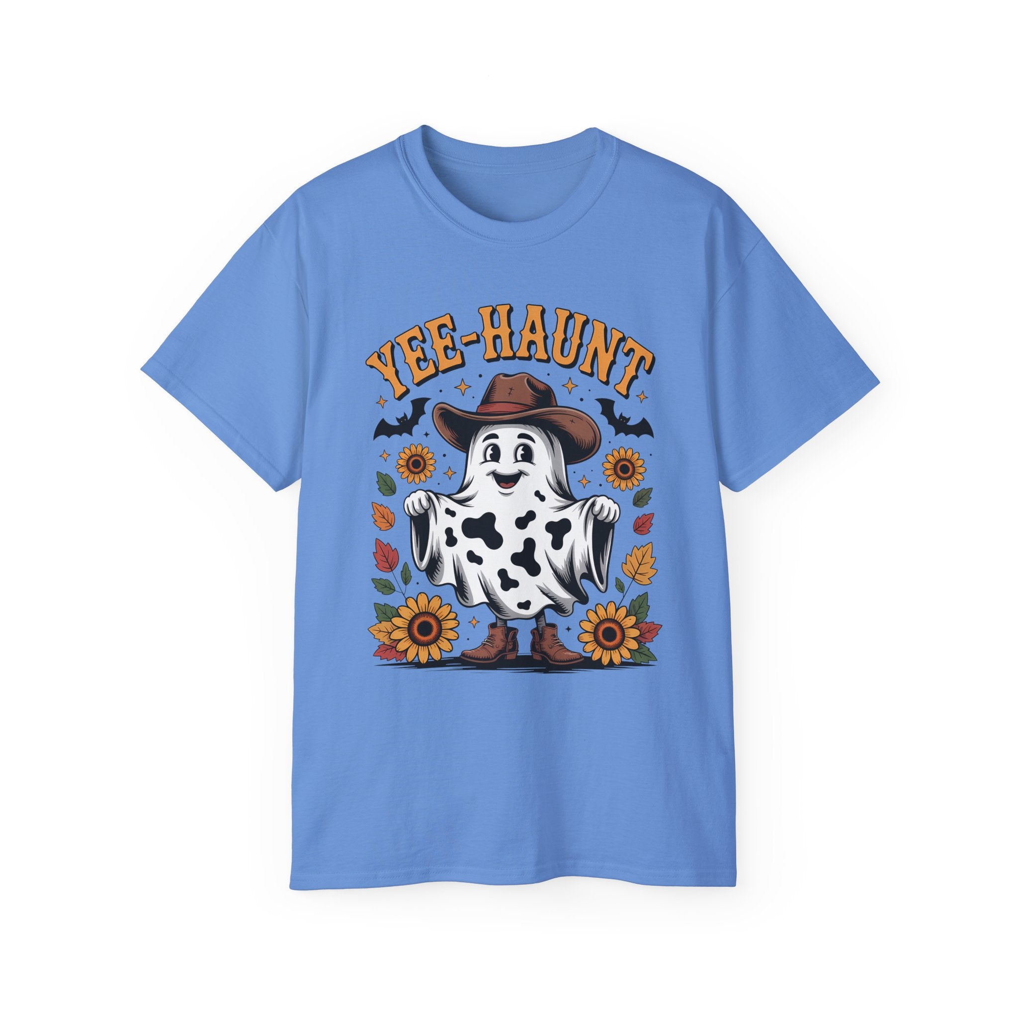 Spooky Style Cowboy Ghost T-Shirt