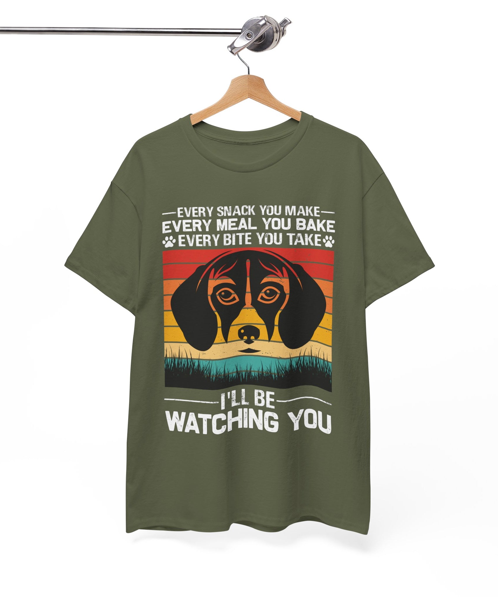 Vintage Dog Shirt – Bold Beagle Face | Gallory Hive