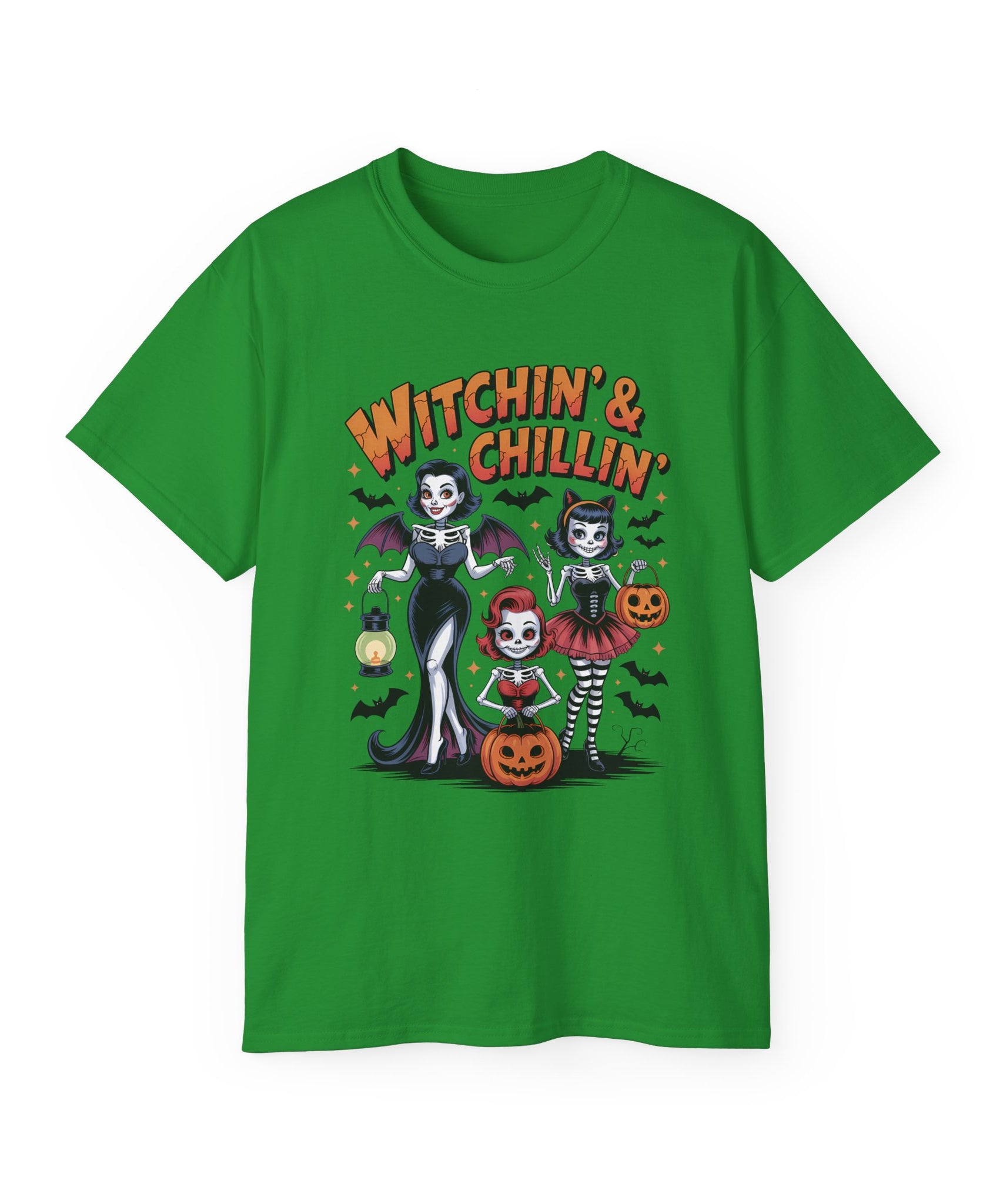 Retro Spooky Girls Halloween Tee | Gallory Hive