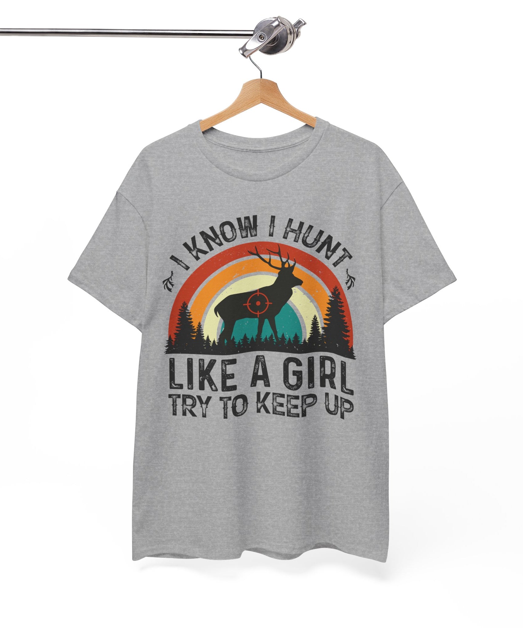 Sunset Target Deer Shirt – Hunting Vibes | Gallory Hive