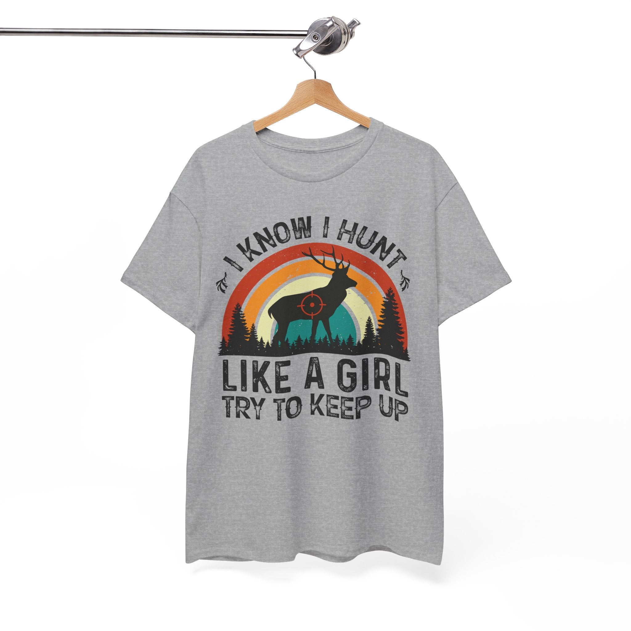 Sunset Target Deer Shirt – Hunting Vibes | Gallory Hive