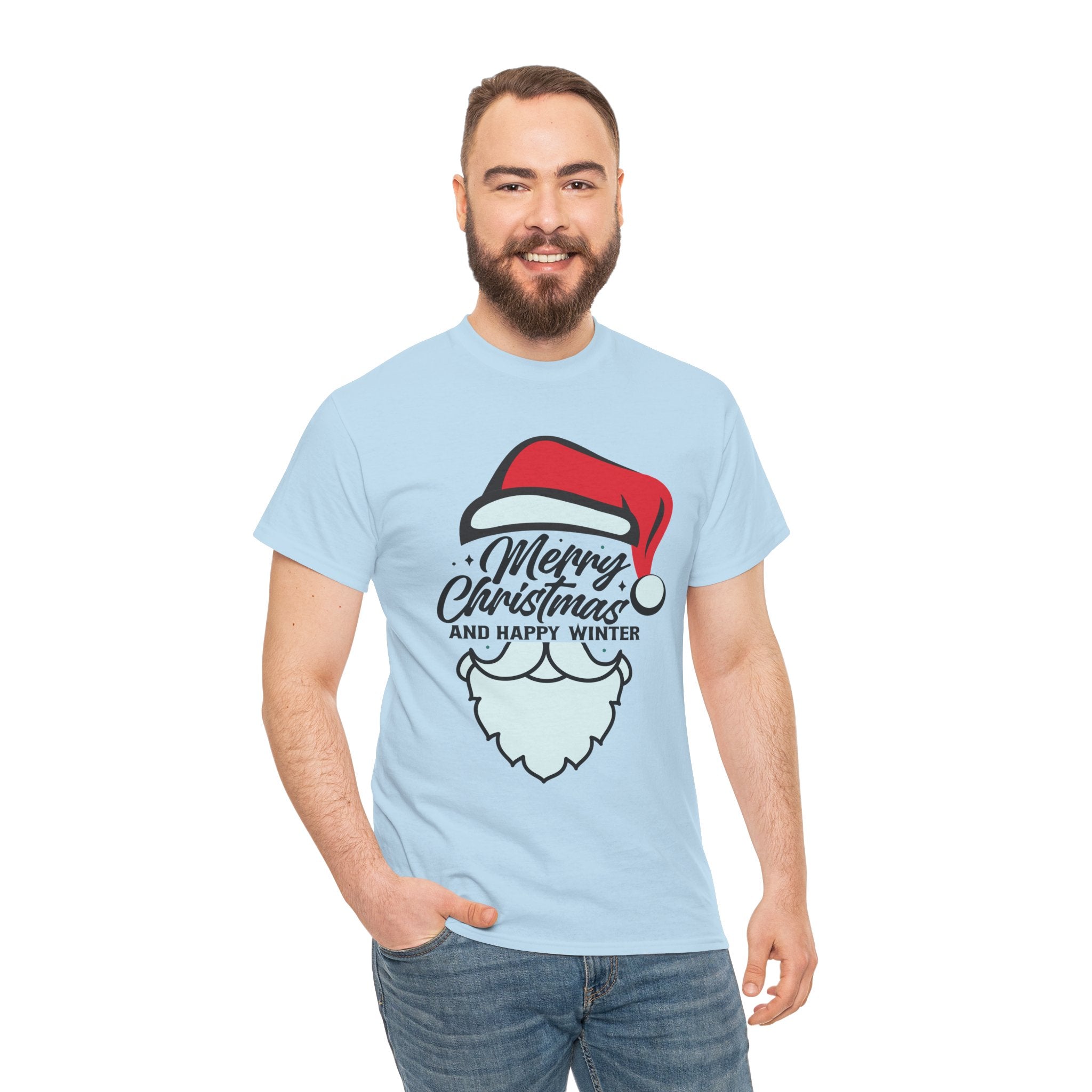 Festive Santa Beard Christmas Shirt | Gallory Hive