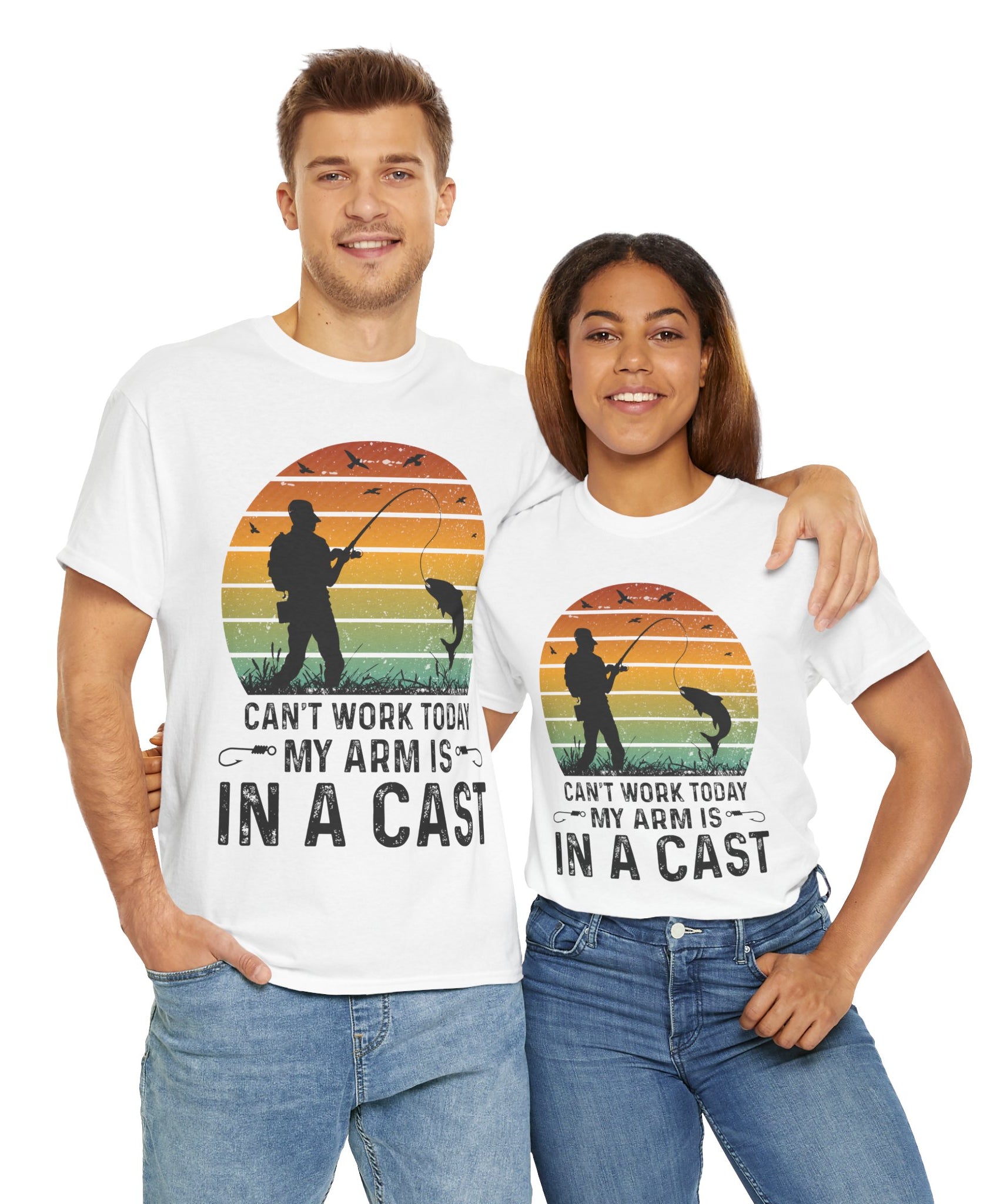 Retro Fisherman Humor Shirt