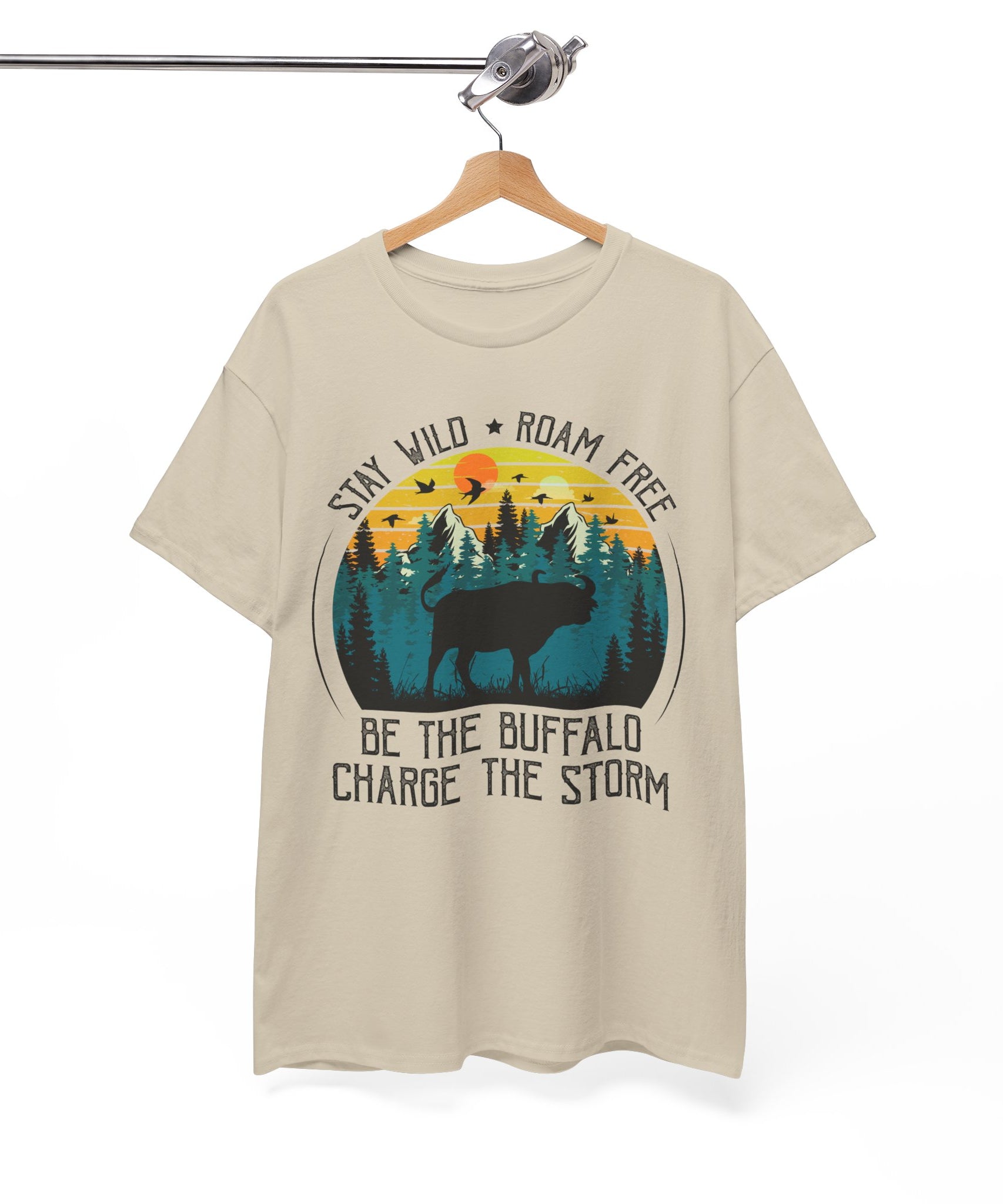 Wild Buffalo Mountain Graphic Tee