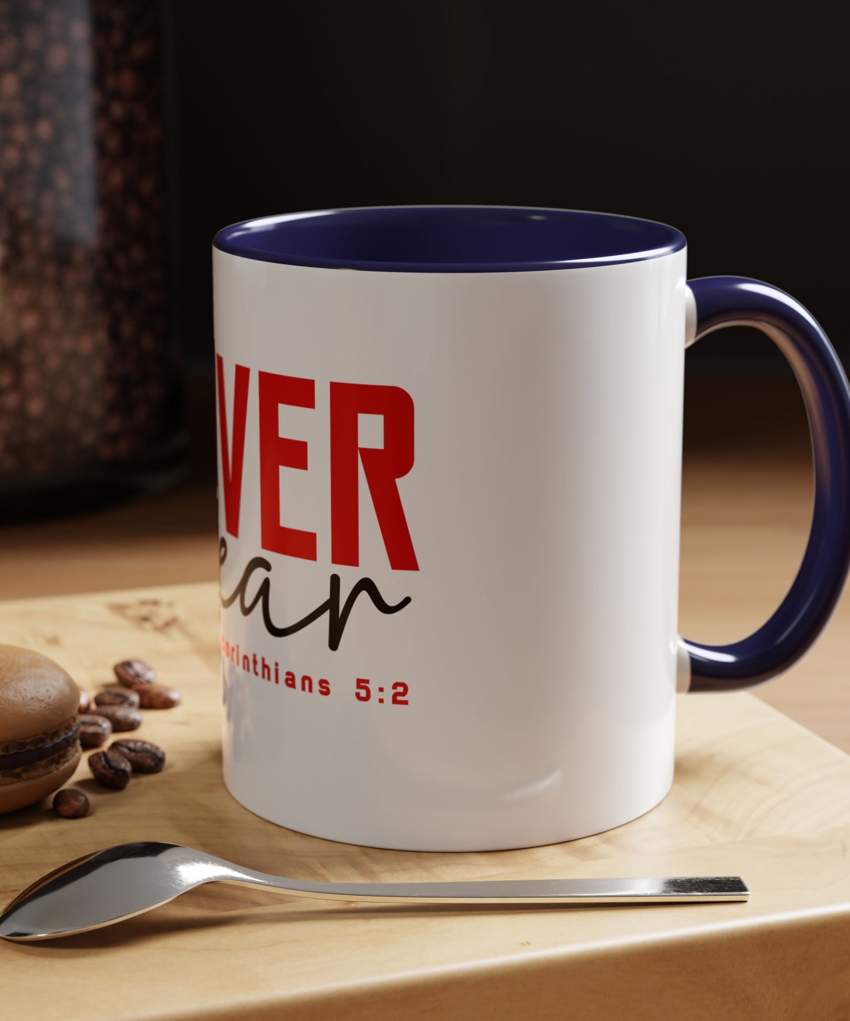 Faith Scripture Accent Coffee Mug | Gallory Hive