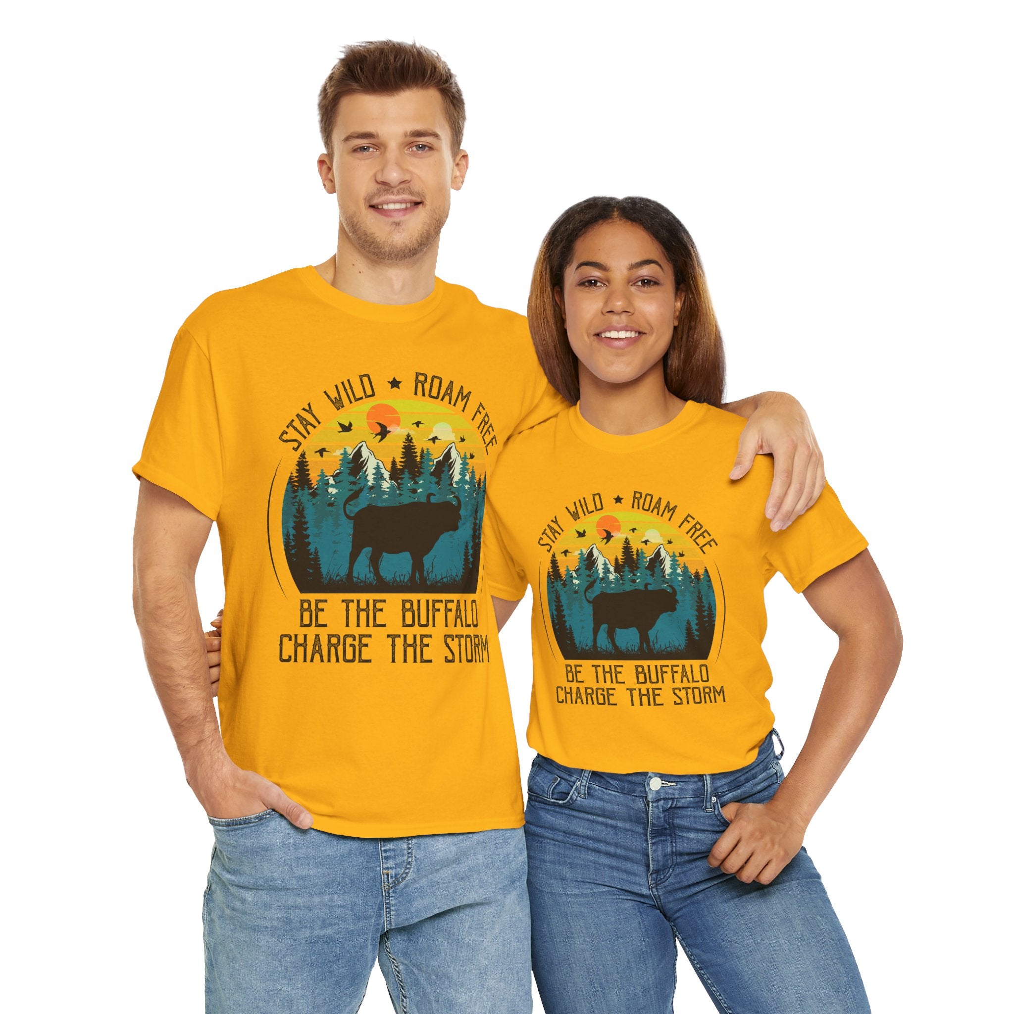 Wild Buffalo Mountain Graphic Tee