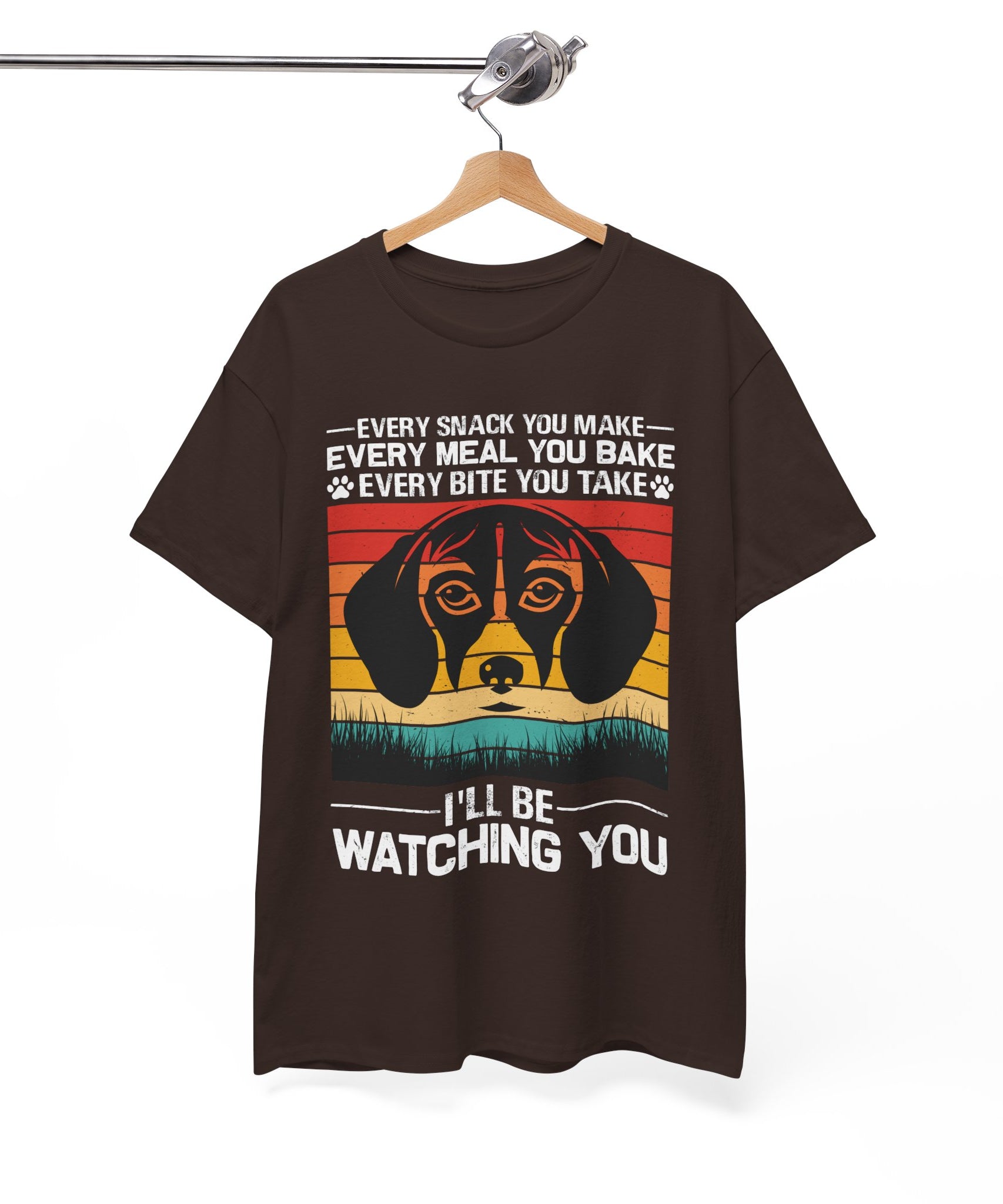 Vintage Dog Shirt – Bold Beagle Face