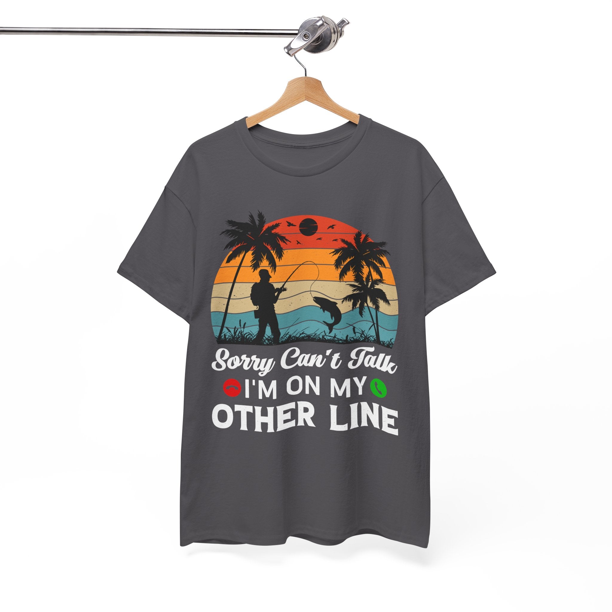 Funny Fishing T-Shirt – On My Other Line