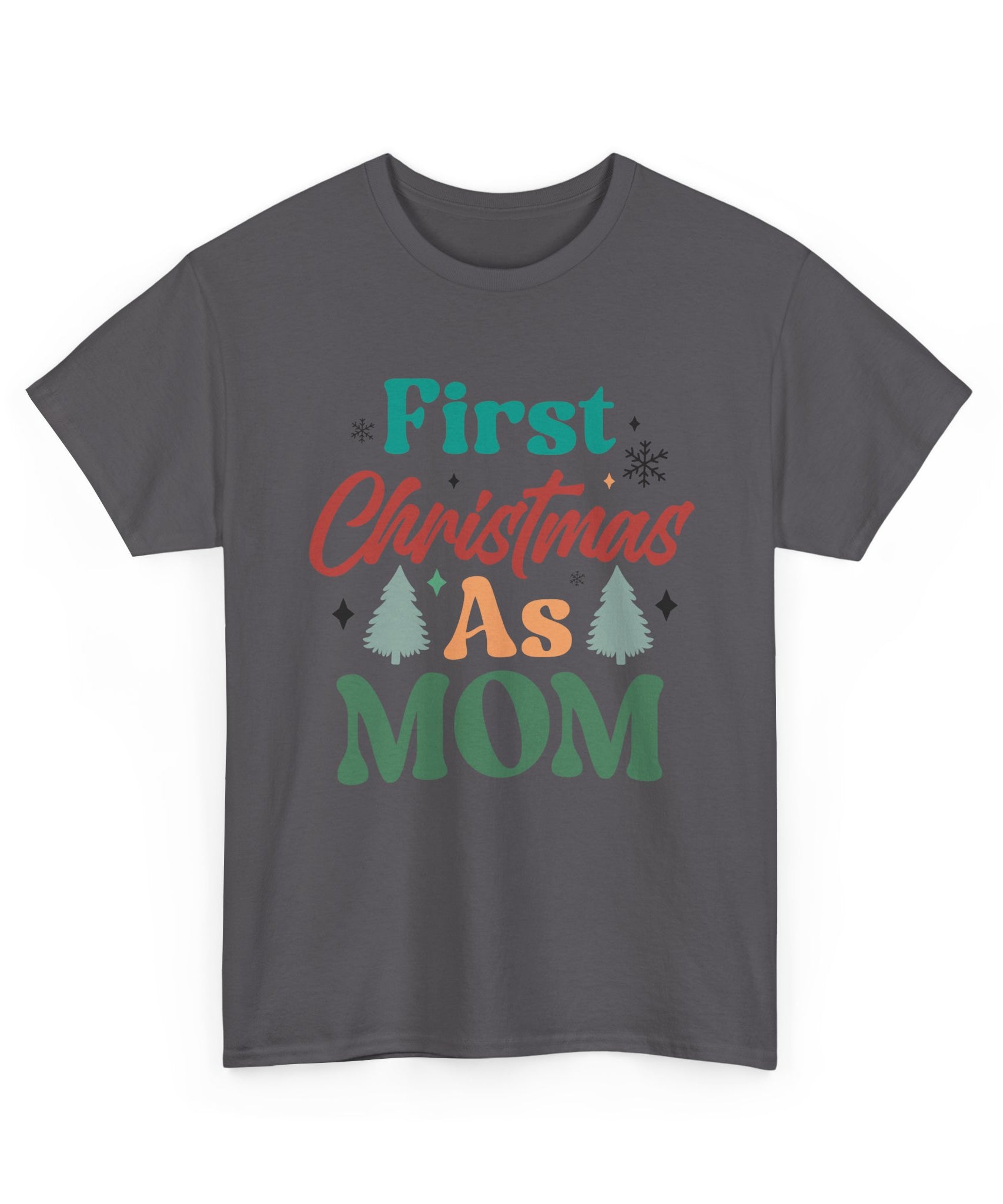 First Christmas as Mom T-Shirt | Gallory Hive
