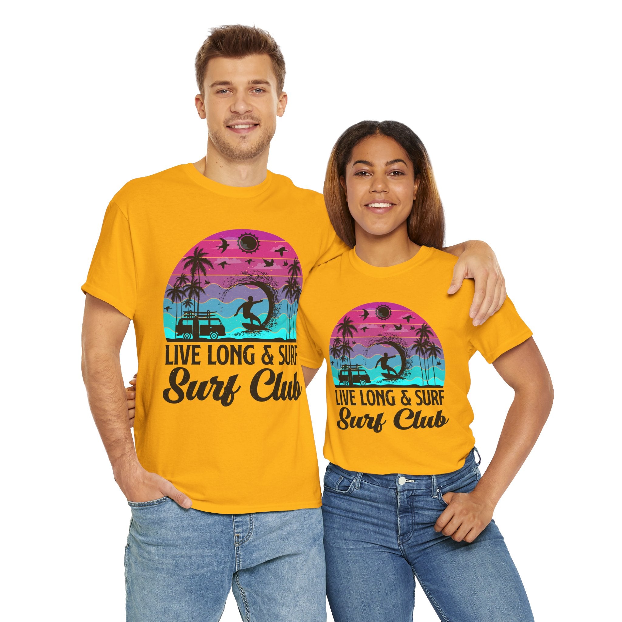 Surf Club Beach Sunset T-Shirt