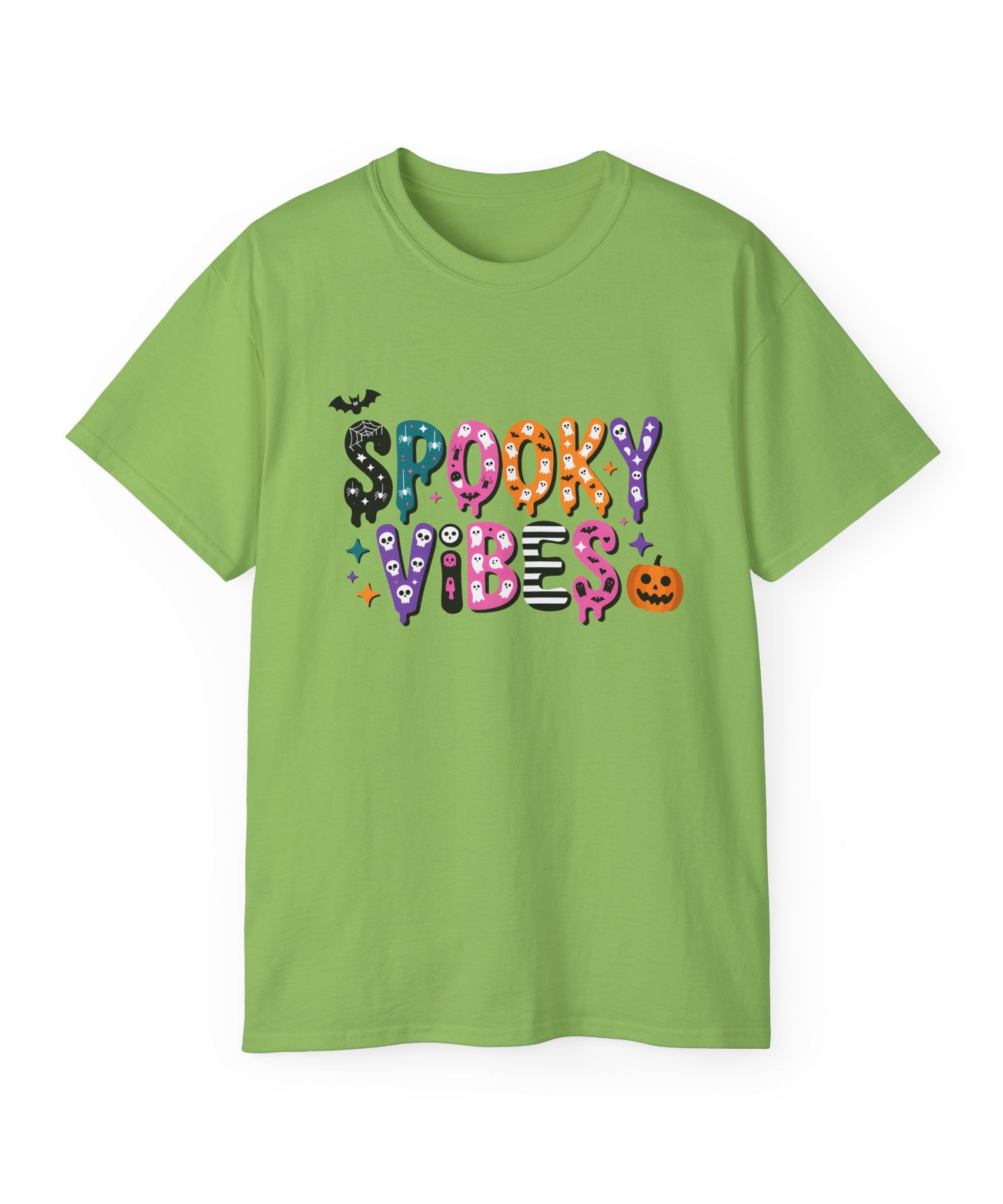 Halloween Spooky Vibes Graphic Tee