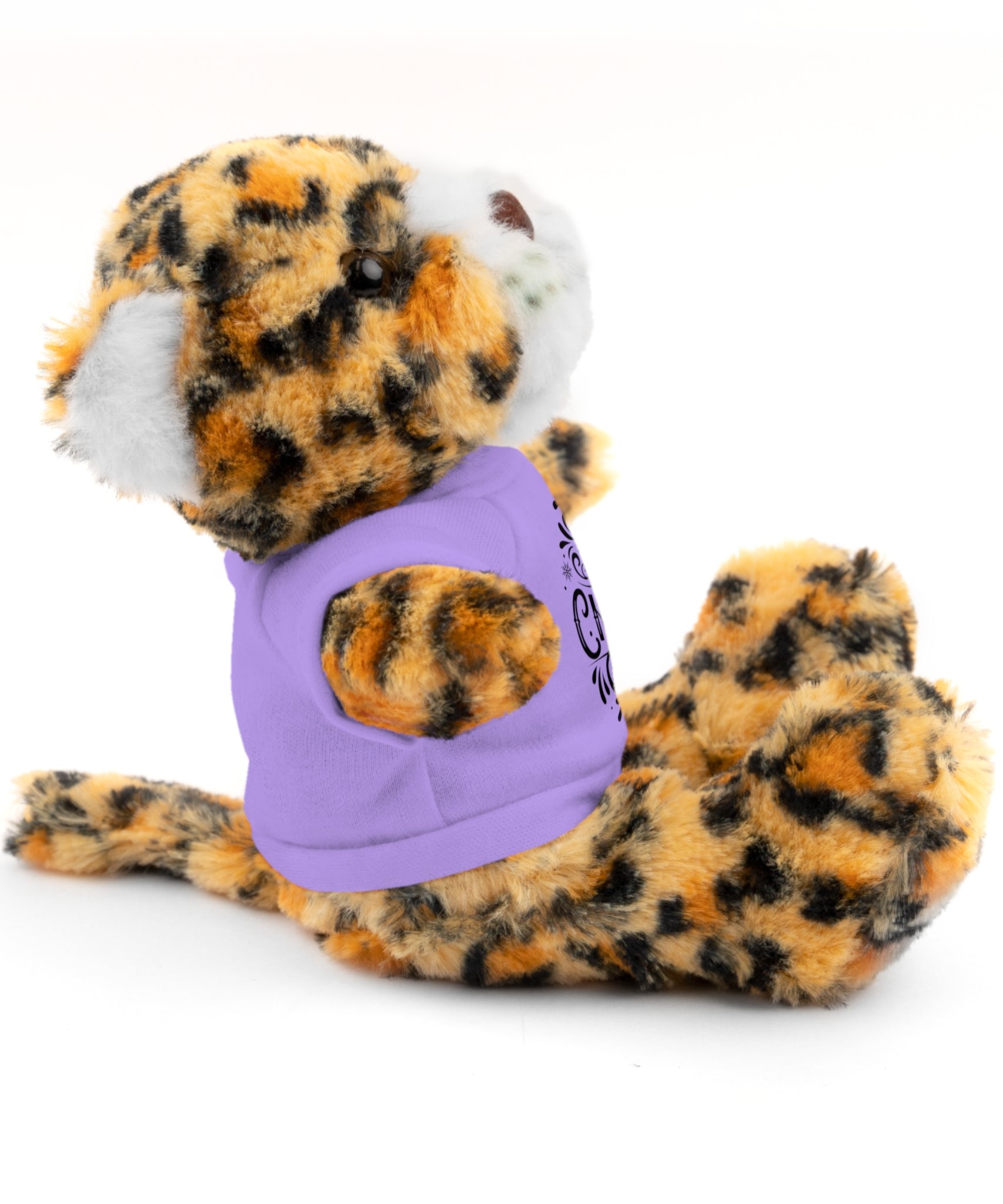 Festive Merry Christmas Stuffed Jaguar | Gallory Hive