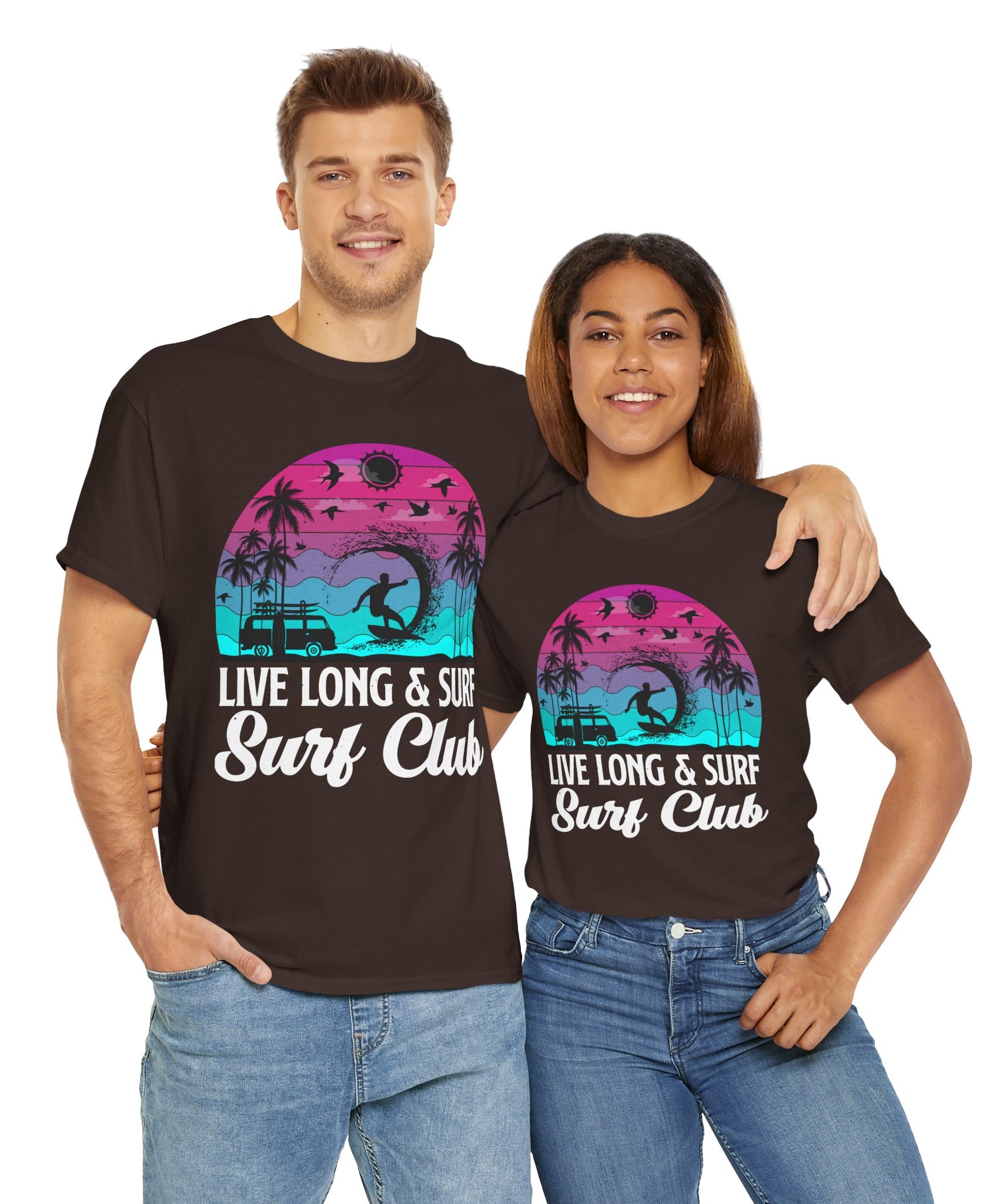 Surf Club Beach Sunset T-Shirt