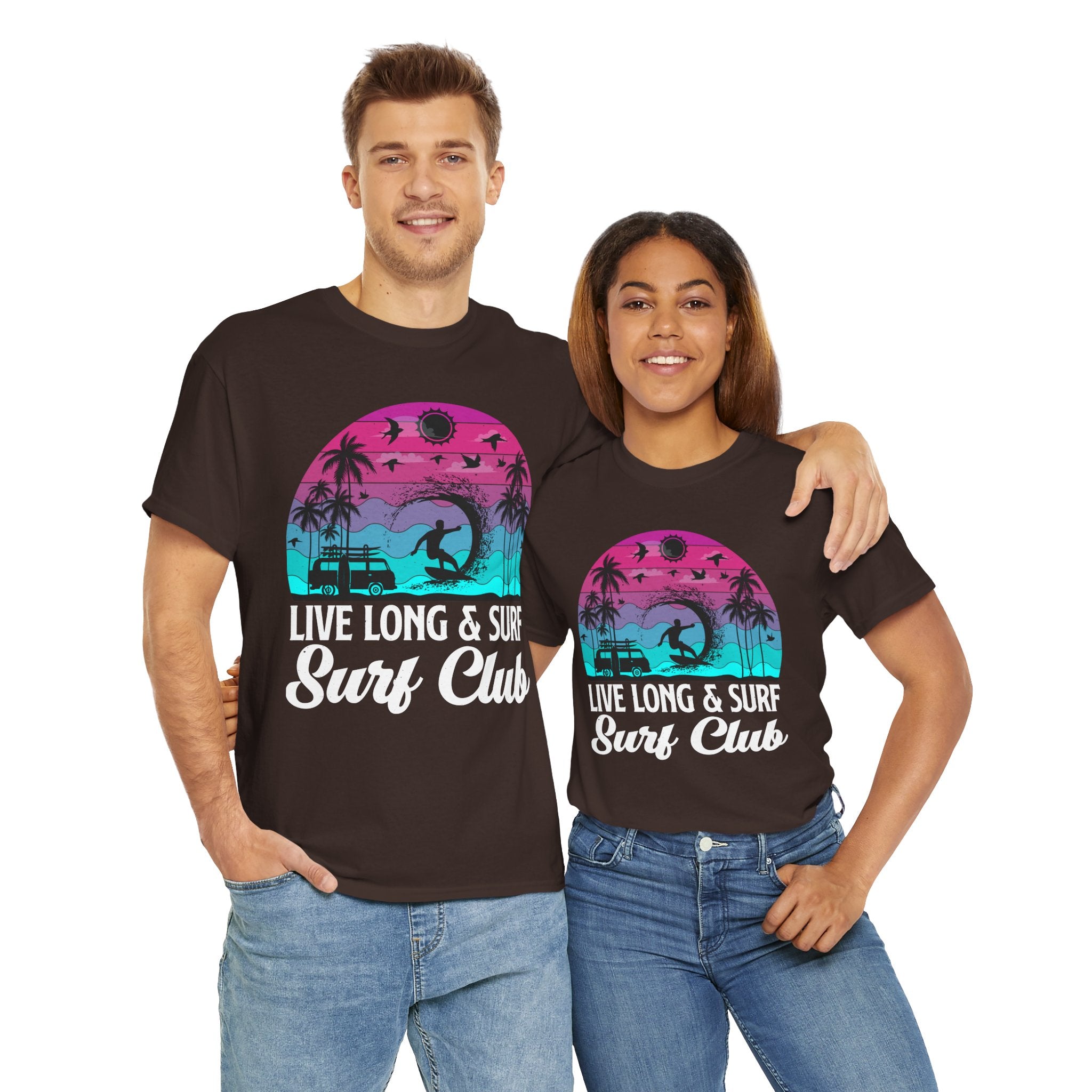 Surf Club Beach Sunset T-Shirt