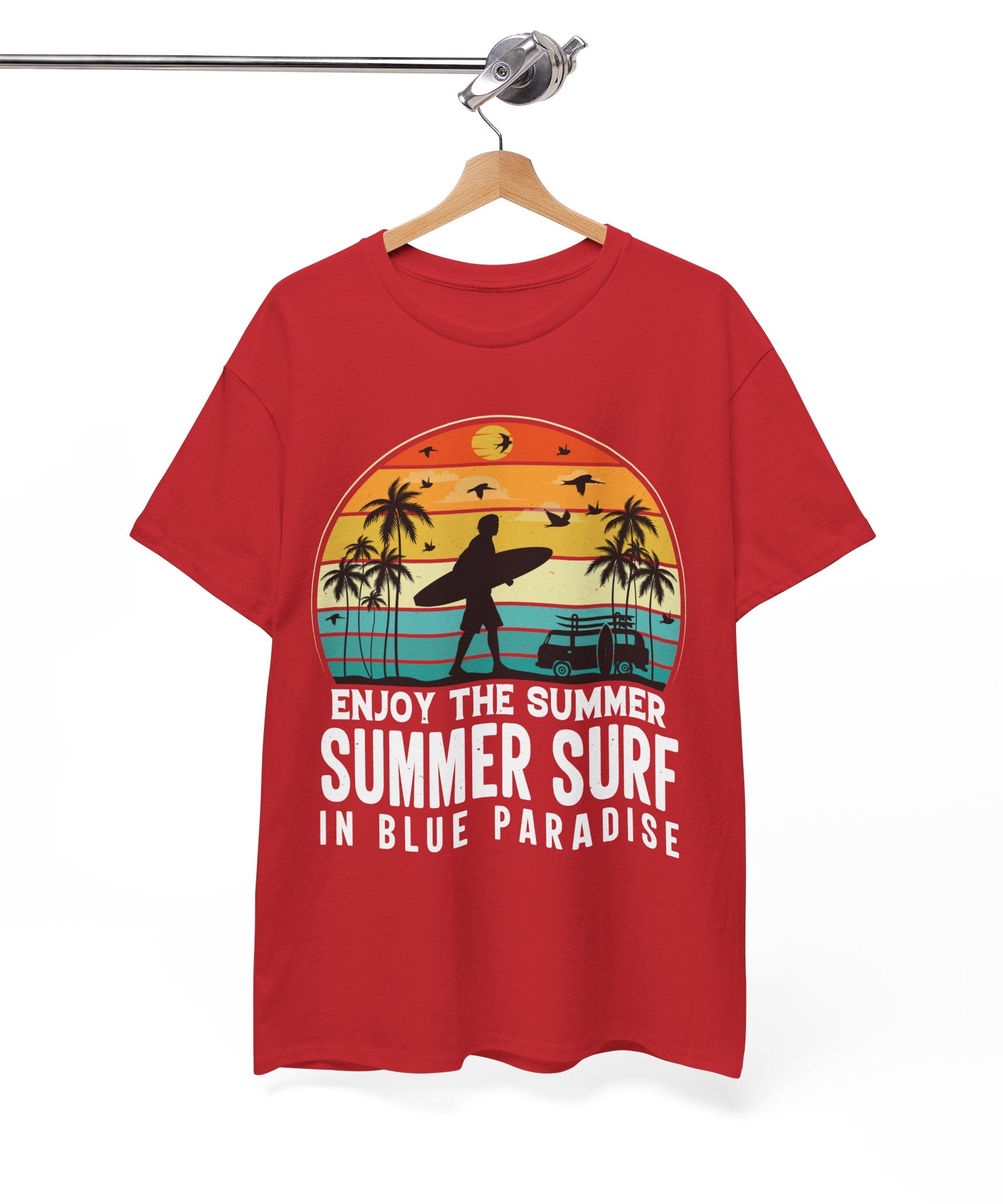 Summer Surf Van Sunset Shirt | Gallory Hive