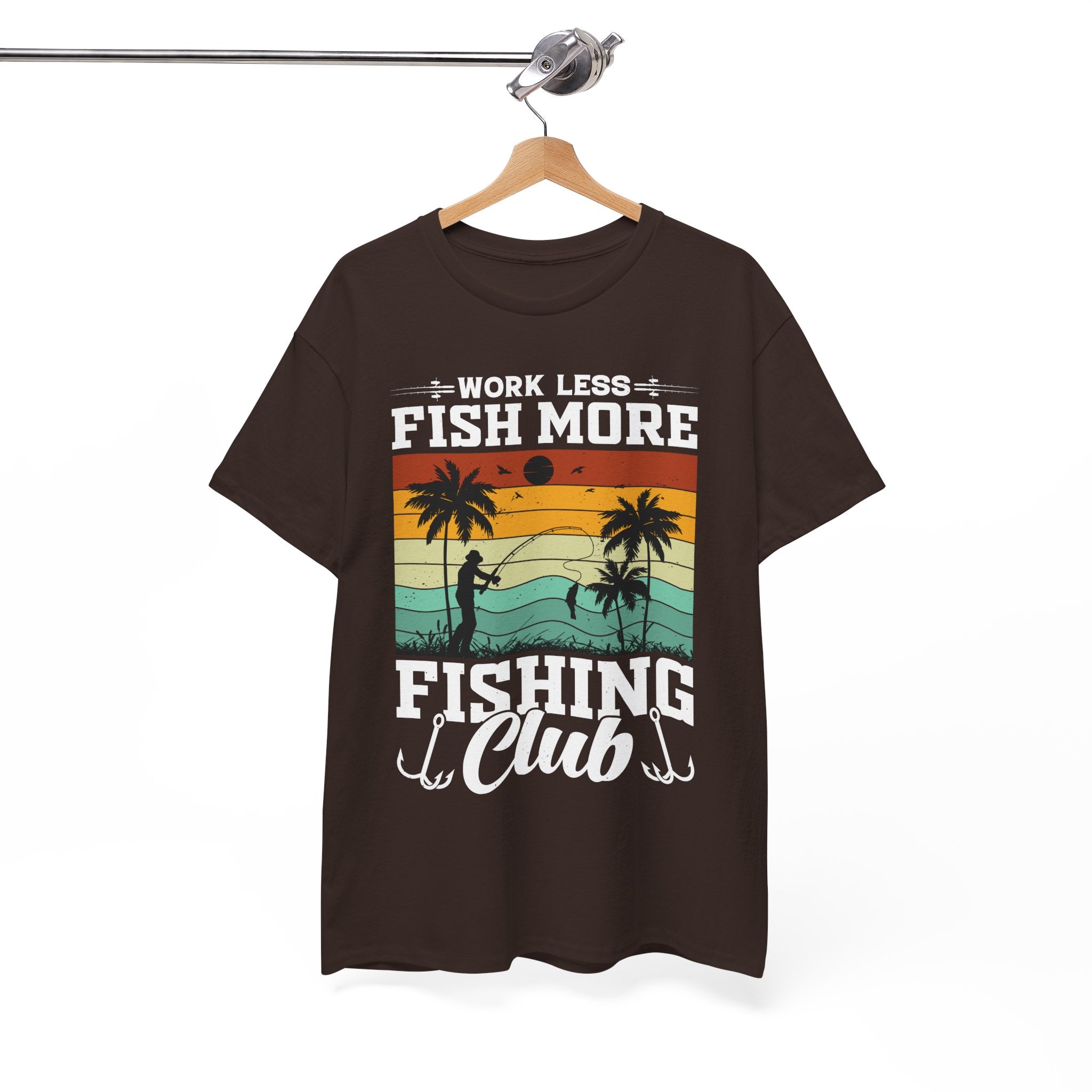 Retro Fisherman Sunset T-Shirt | Gallory Hive