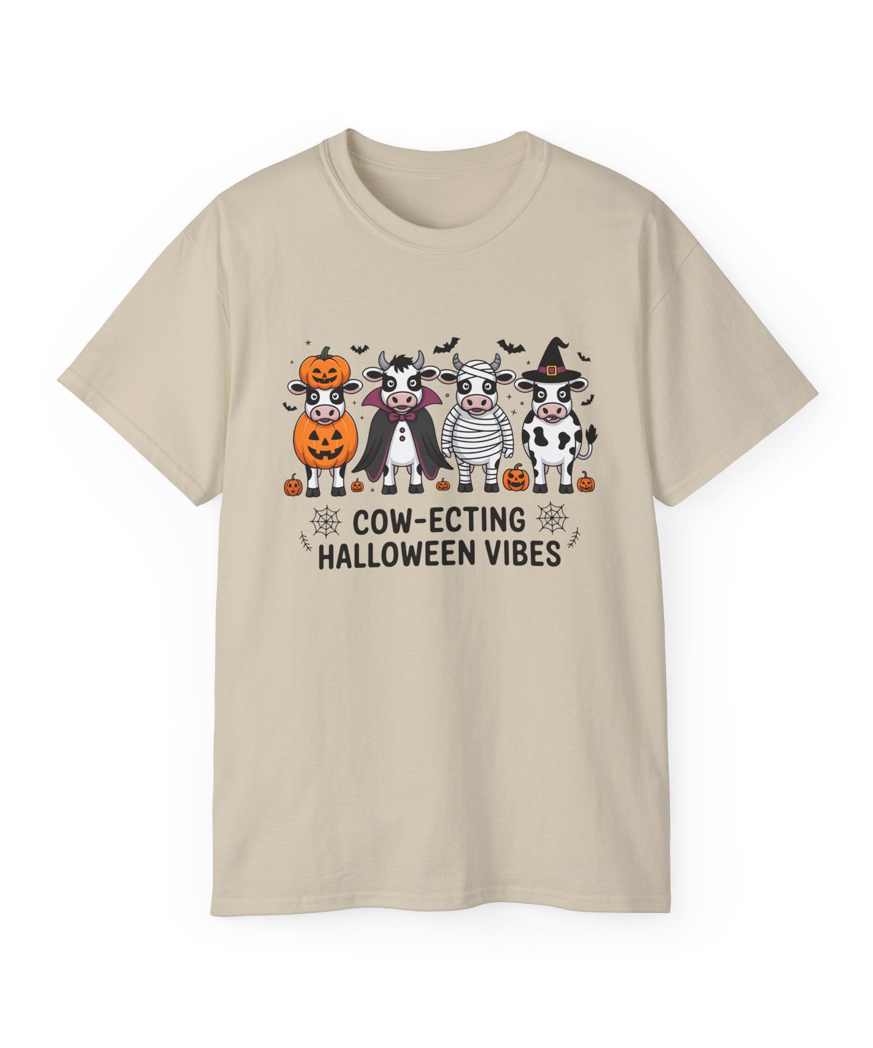 Halloween Cow T-Shirt - Cute Cow Costumes Tee | Gallory Hive