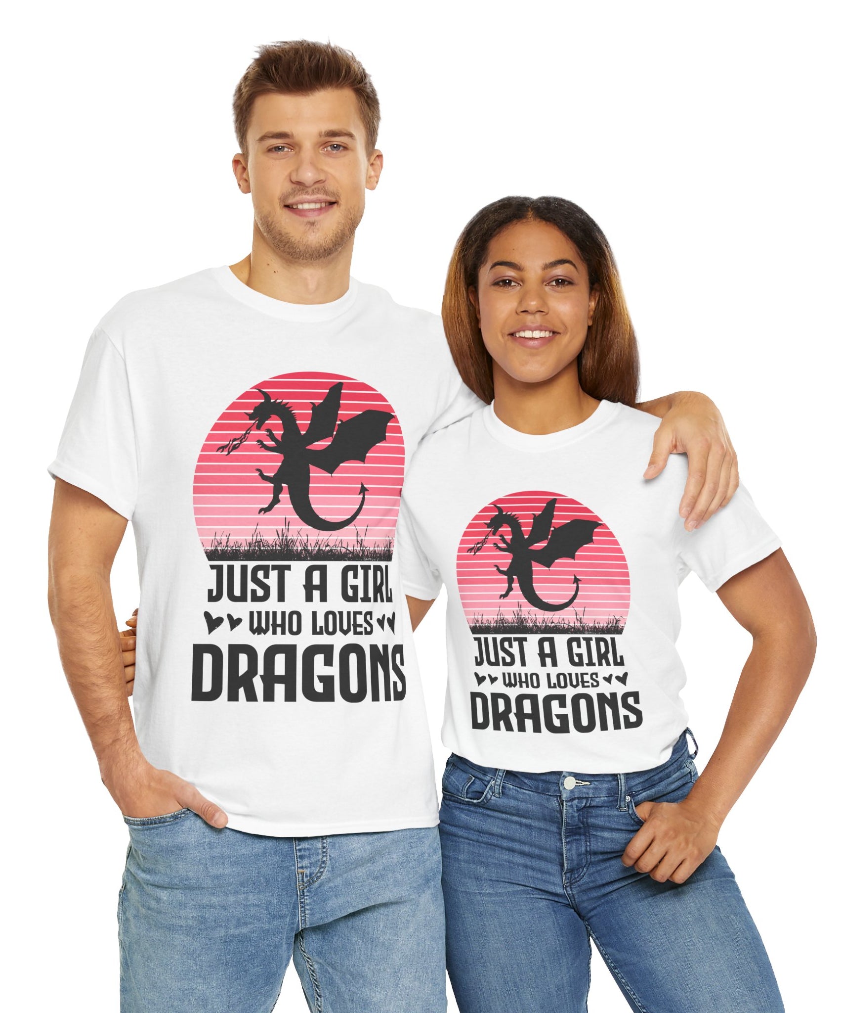 Retro Fire-Breathing Dragon Tee