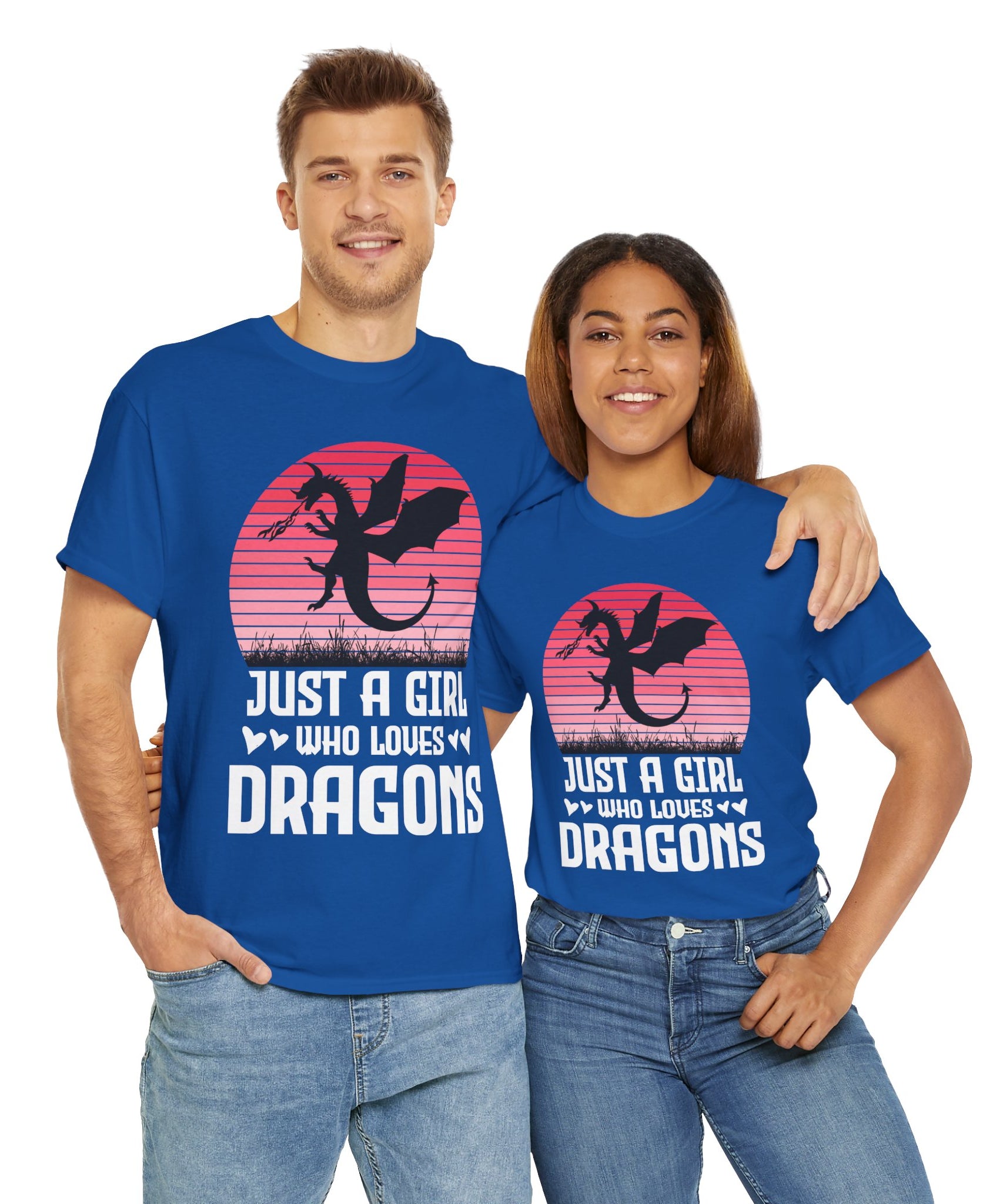 Retro Fire-Breathing Dragon Tee