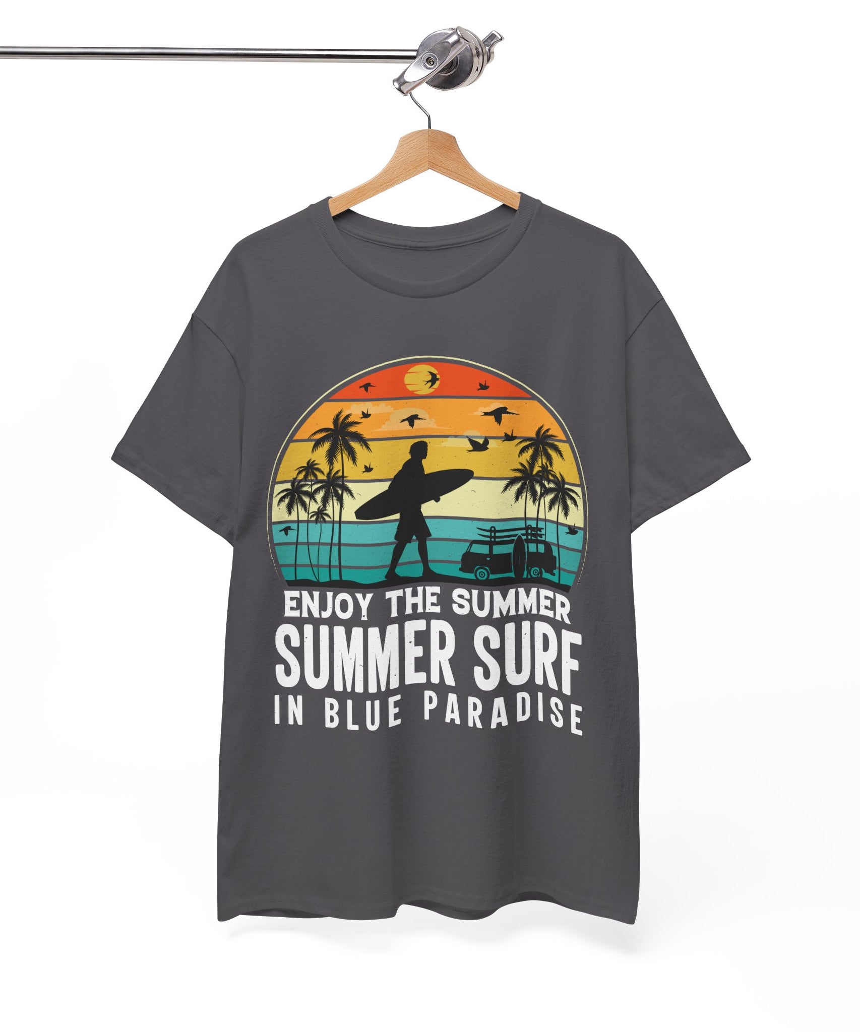 Summer Surf Van Sunset Shirt | Gallory Hive