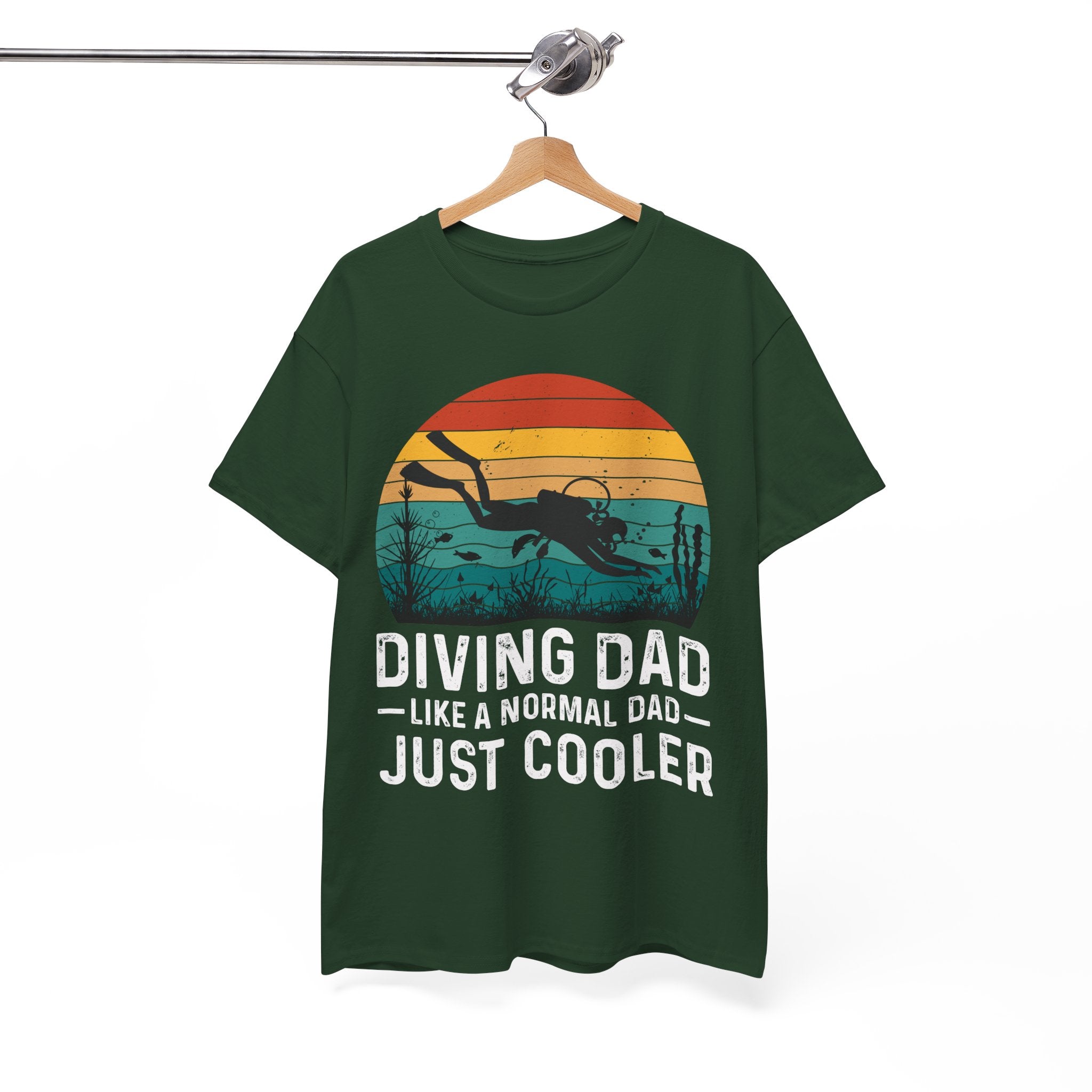 Diving Dad T-Shirt - Retro Scuba Design