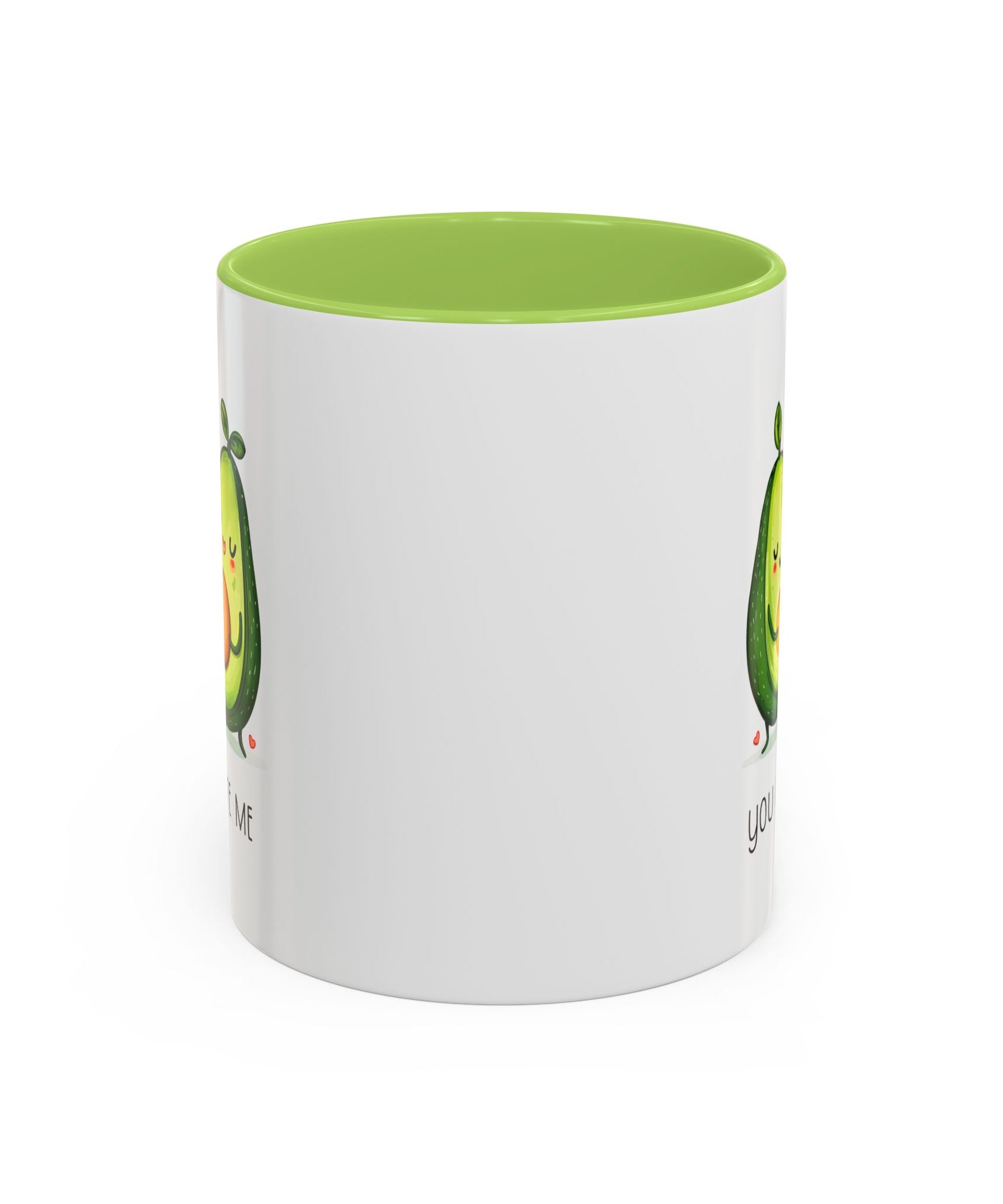 Funny Avocado Couple Ceramic Coffee Mug | Gallory Hive