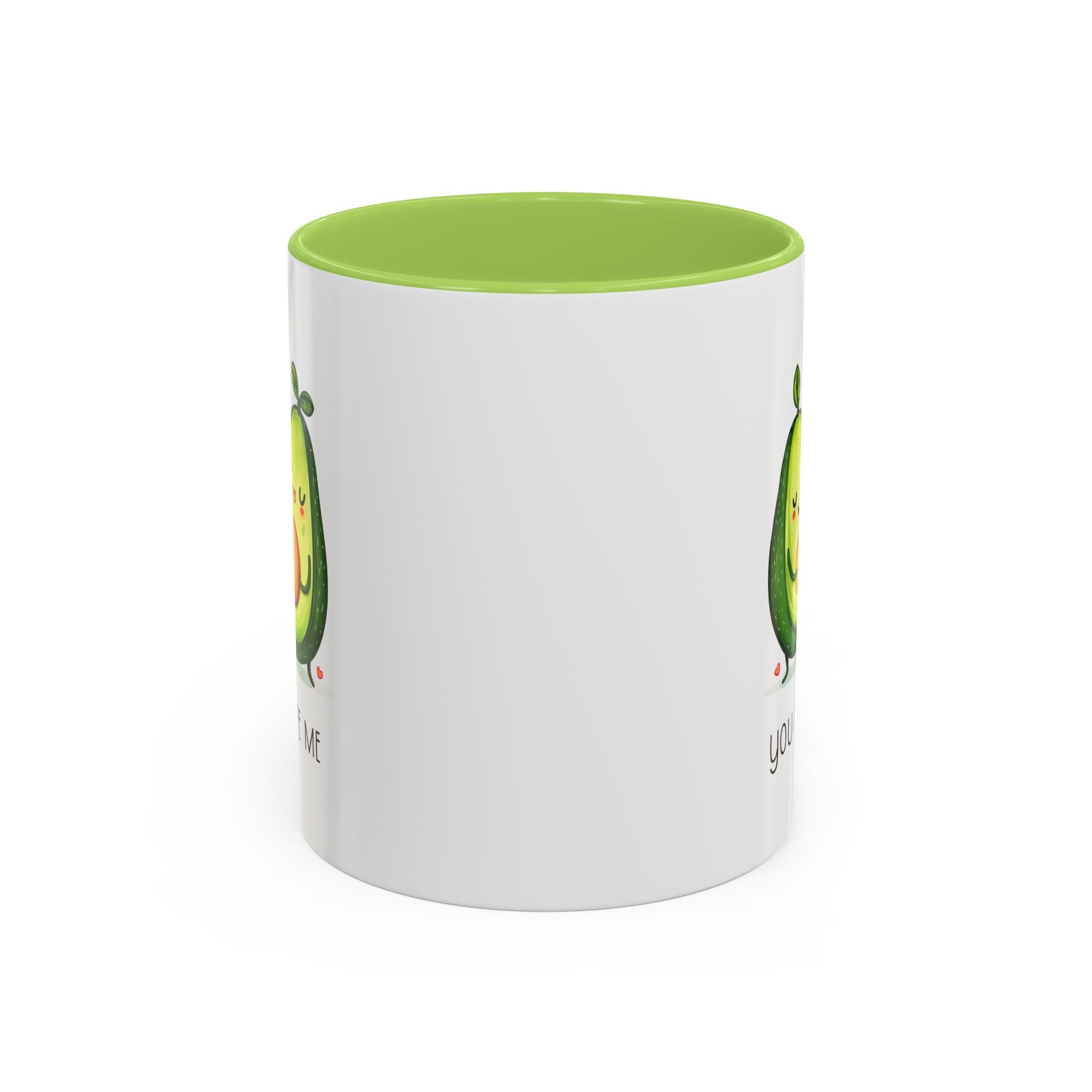 Funny Avocado Couple Ceramic Coffee Mug | Gallory Hive