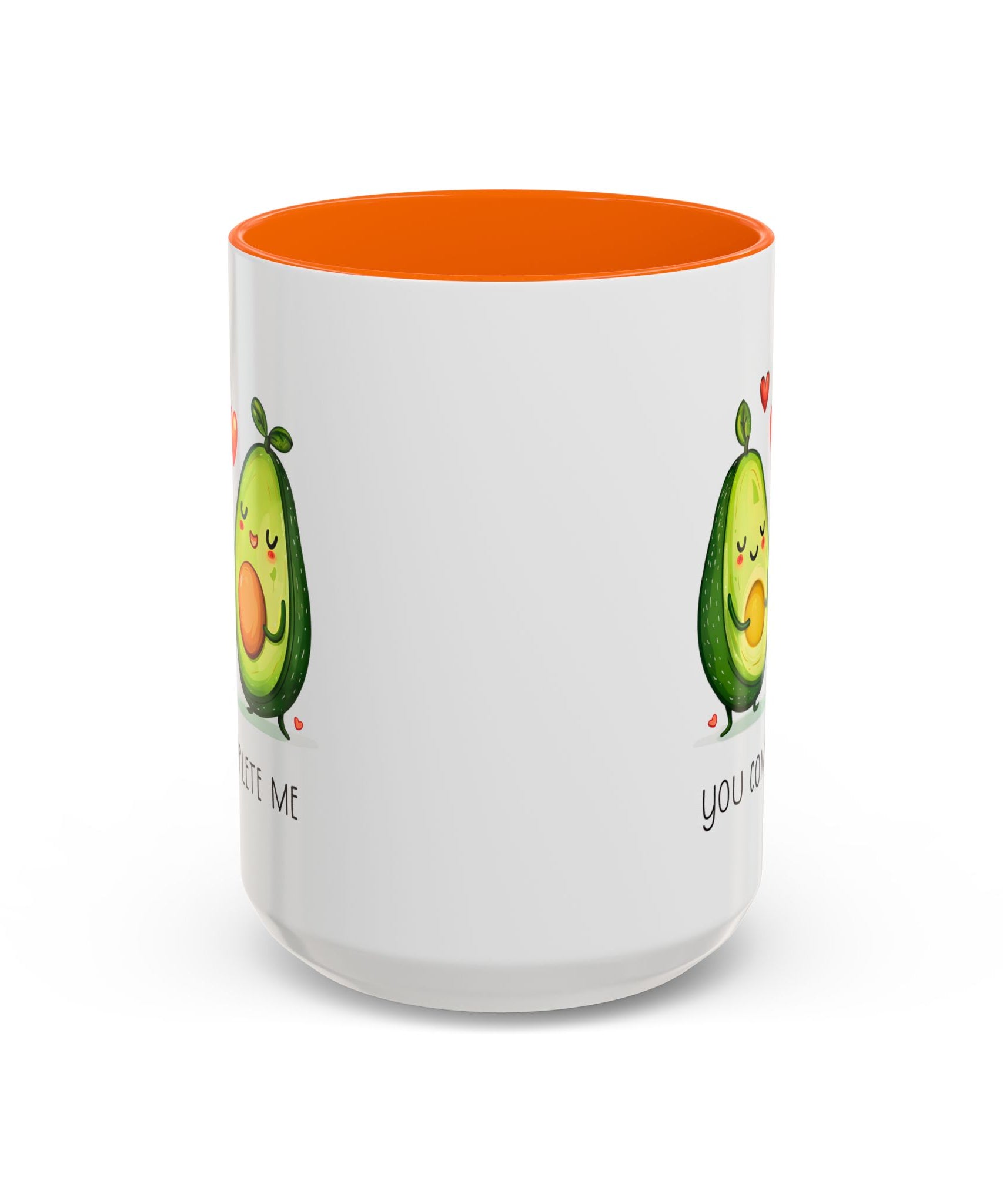 Funny Avocado Couple Ceramic Coffee Mug | Gallory Hive